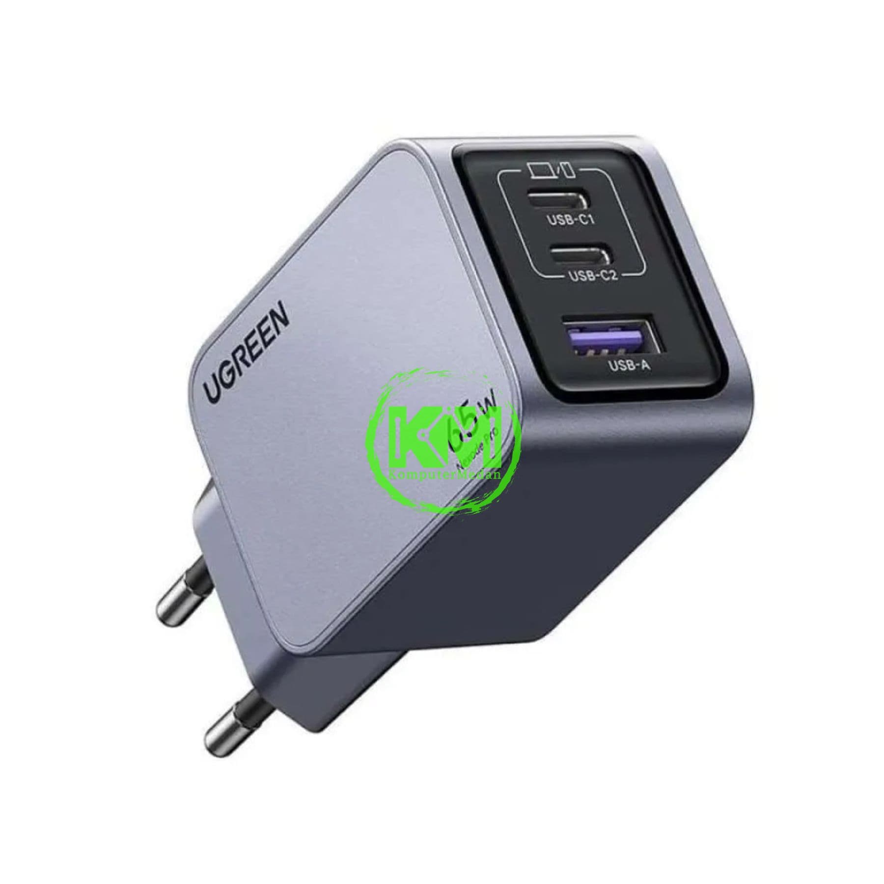UGREEN NEXODE PRO GAN 65W CHARGER SET GRAY / 25871 - Image 2