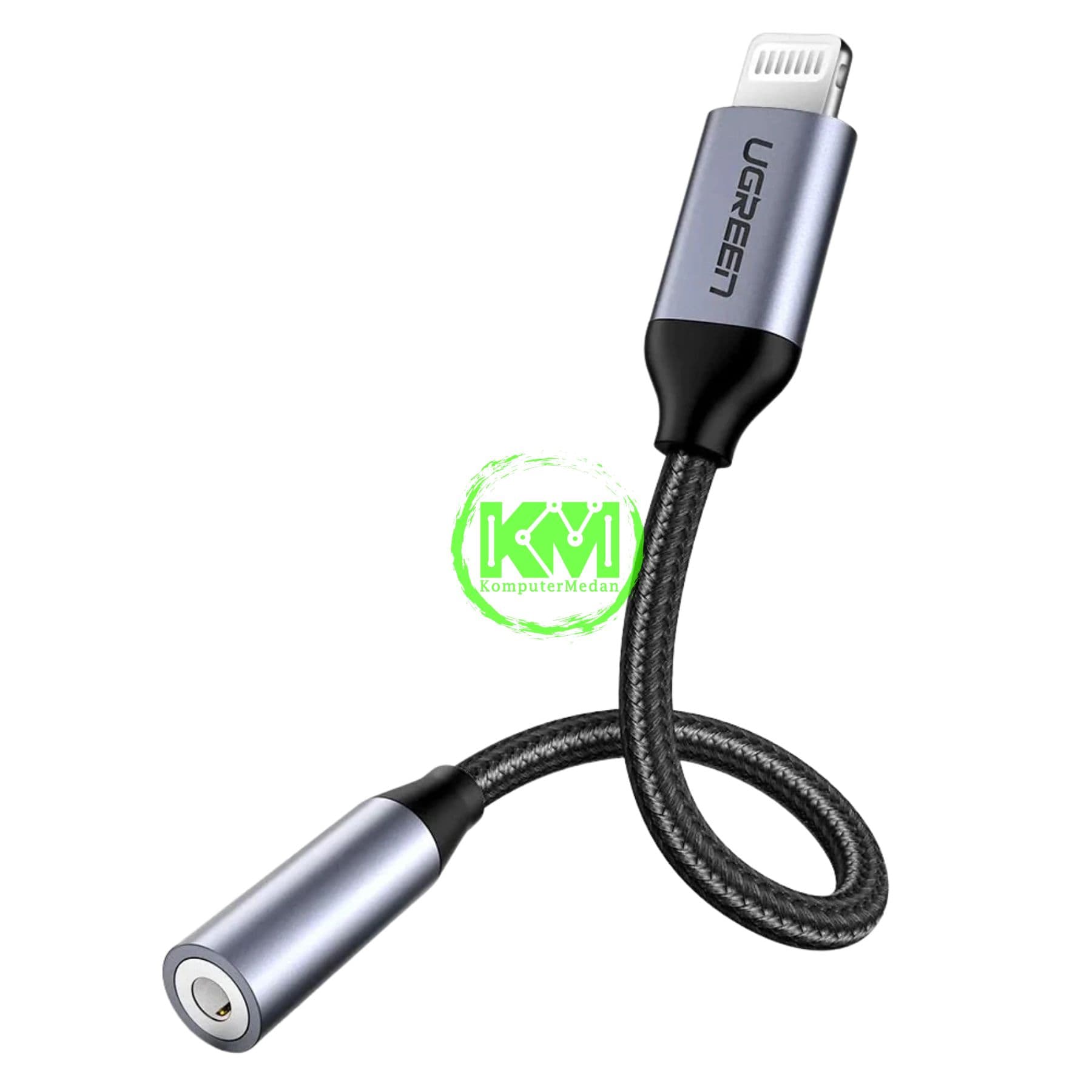 UGREEN LIGHTNING TO 3.5MM (F) ADAPTER GY - US211 PN 30756 - Image 3