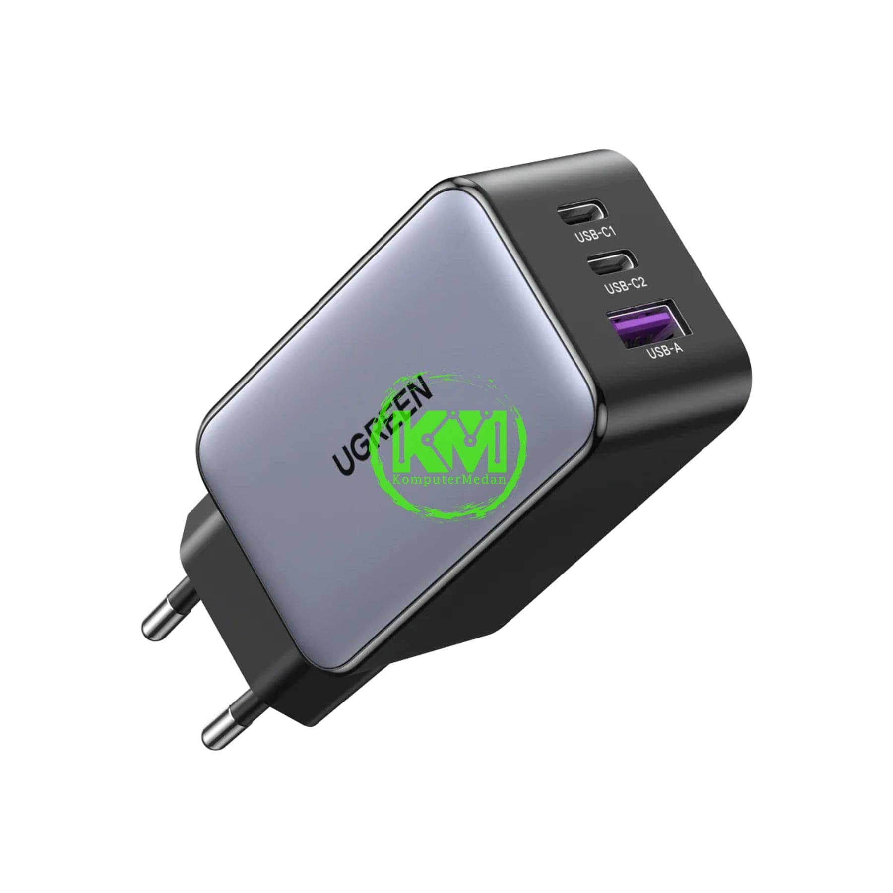 UGREEN NEXODE GAN 65W GRAY / 10335 - Image 1