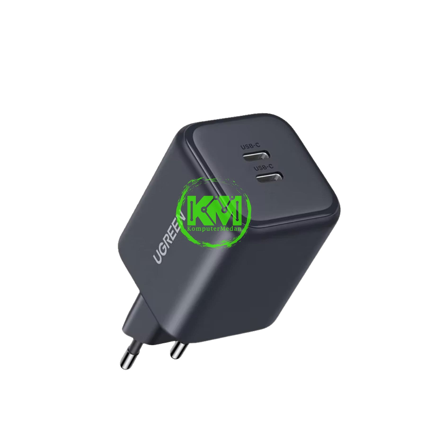 UGREEN N SERIES DUAL PORT GAN 45W BLACK / 65058 - Image 2