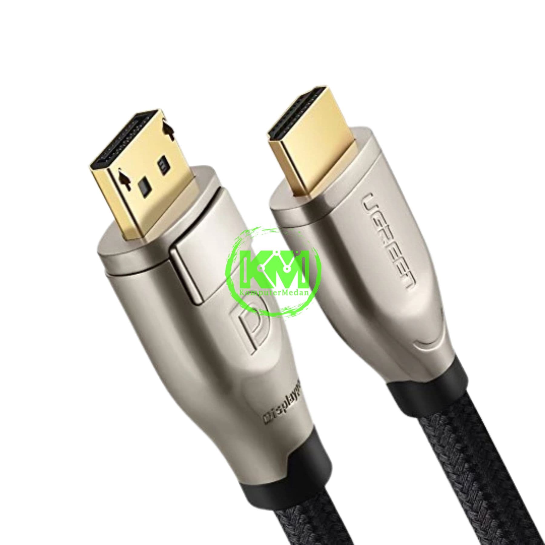UGREEN CABLE DP 1.4 2M BLACK / 60843 - Image 4