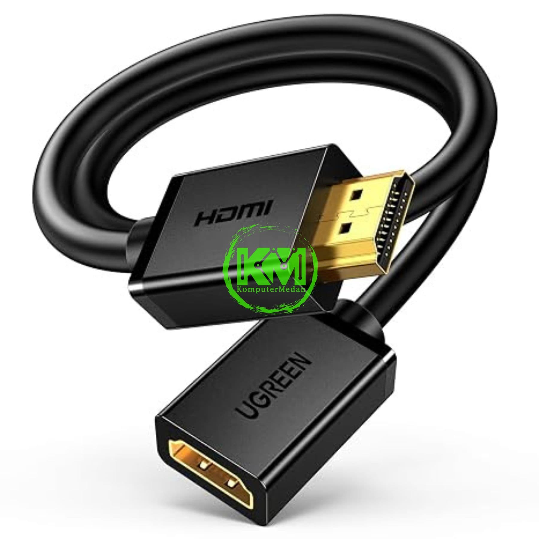 UGREEN HDMI MALE TO FEMALE EXTENSION CABLE 2M / 10142 - Image 2