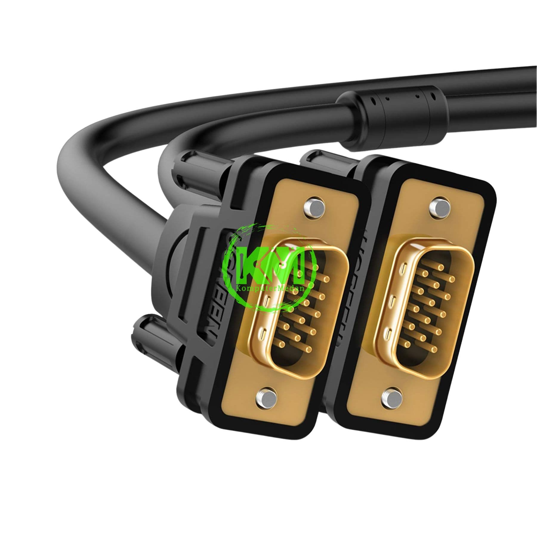 UGREEN CABLE VGA 5M BLACK / 11632 - Image 3