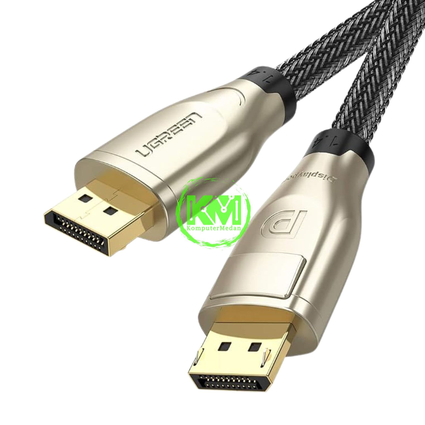 UGREEN CABLE DP 1.4 2M BLACK / 60843 - Image 2