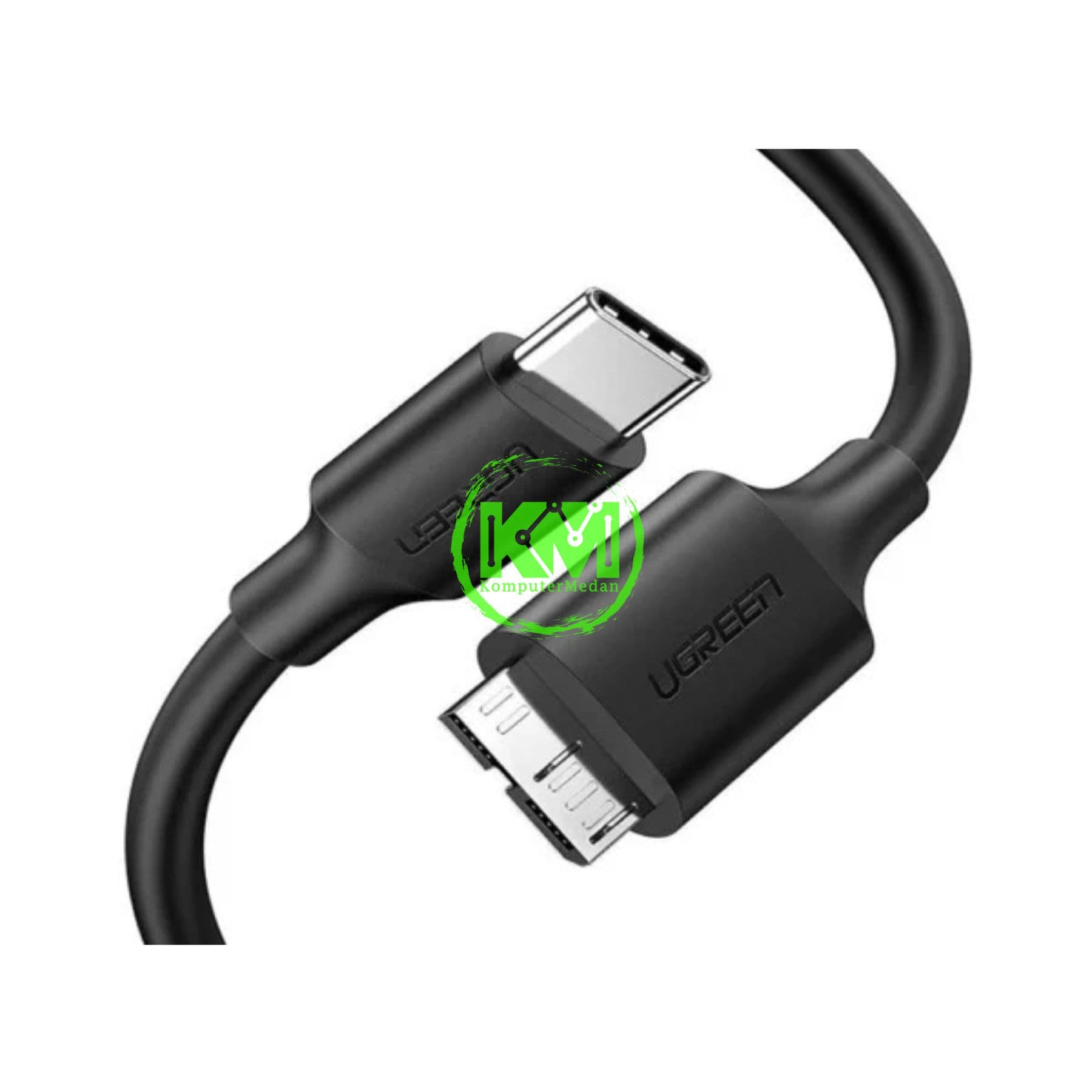 UGREEN CABLE C TO USB-B TPE 1M BLACK / 20103 - Image 3