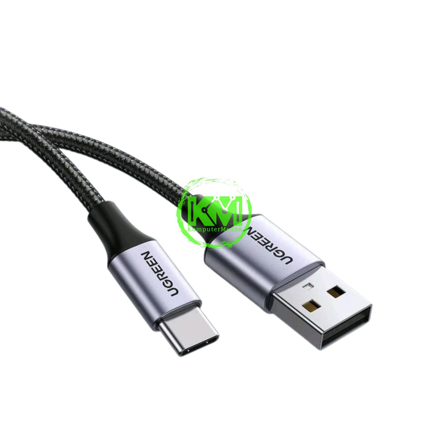 UGREEN CABLE USB TO C 50CM NYLON BLACK - PN 60125 - Image 3