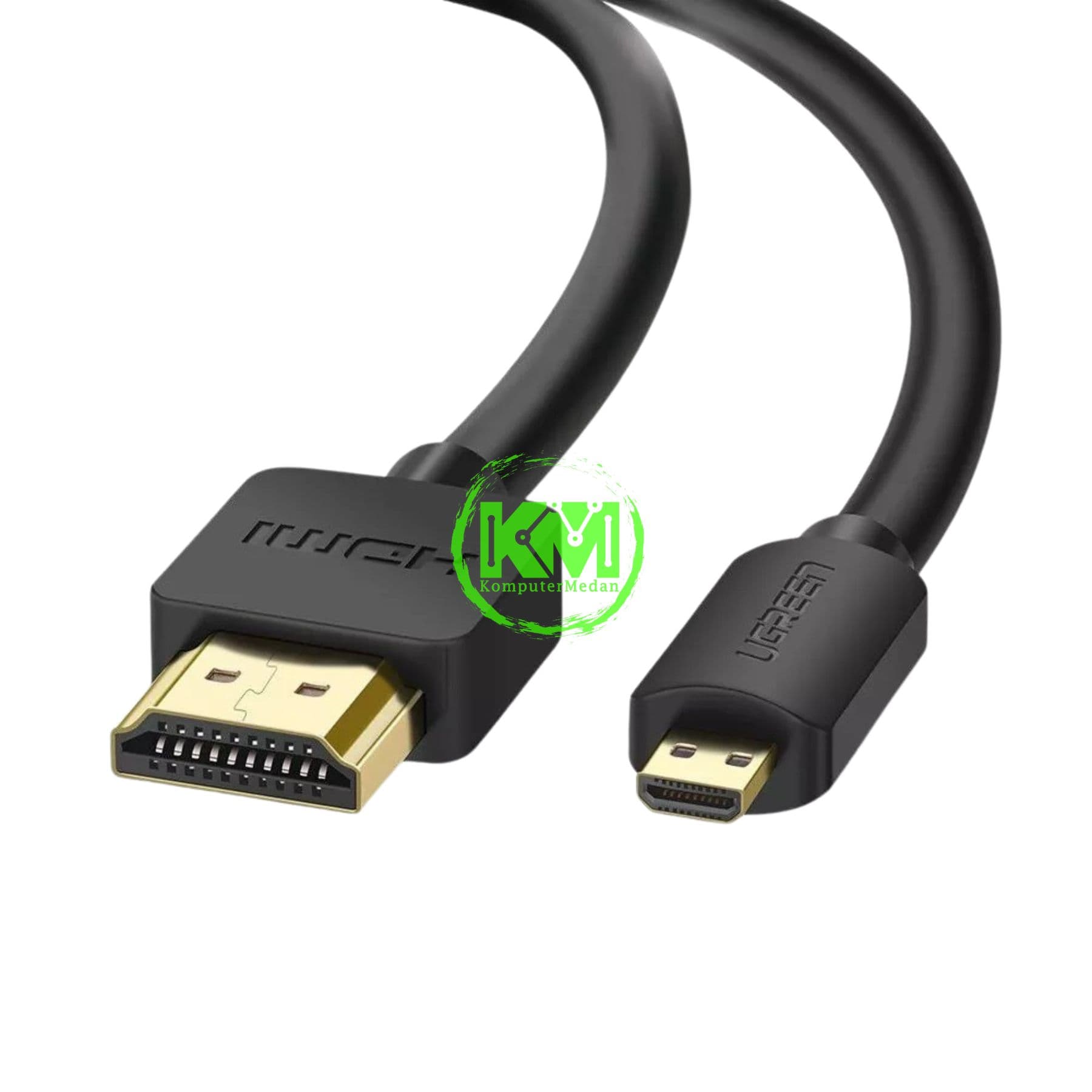 UGREEN CABLE MICRO HDMI TO HDMI 2M BLACK / 30103