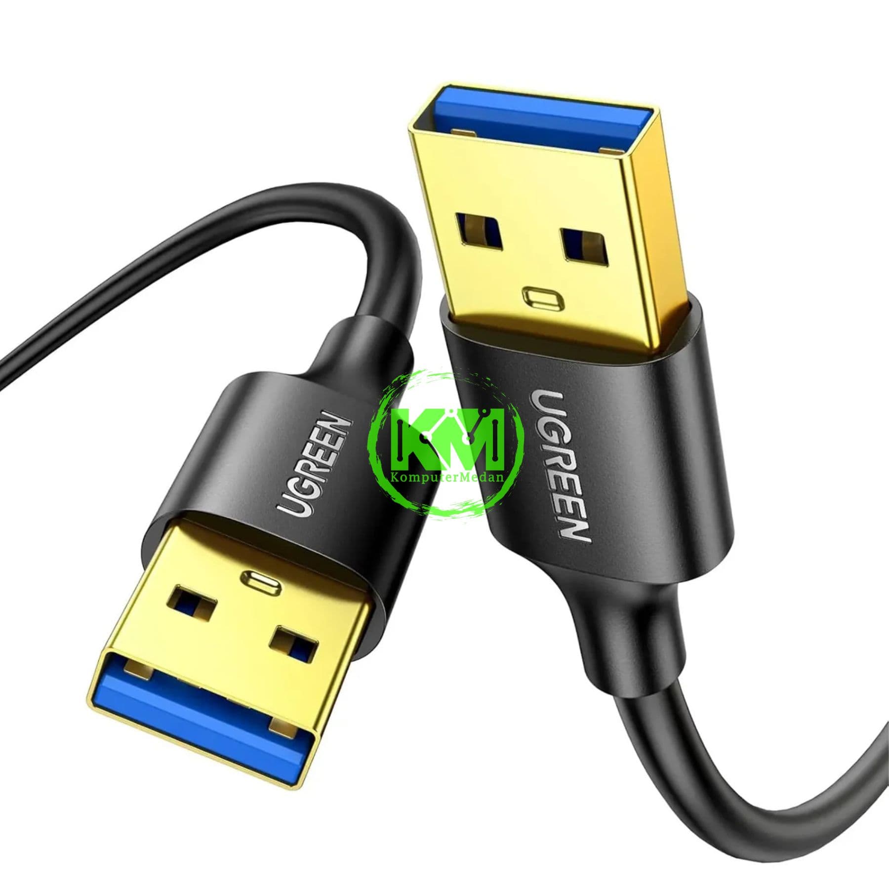 UGREEN USB CABLE M/M 3.0 2M BLACK / 10371