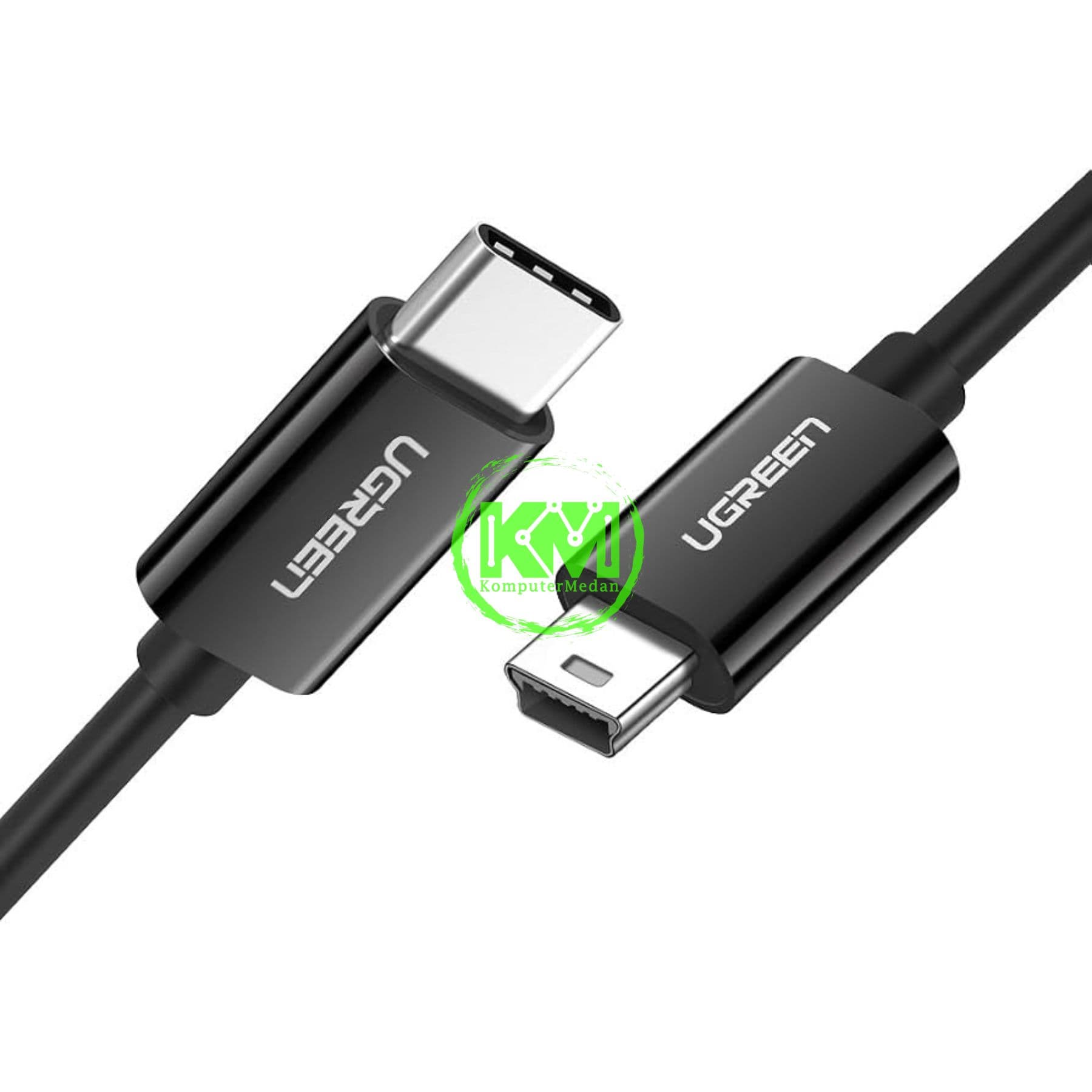 UGREEN CABLE C TO MINI USB 1M BLACK / 50445 - Image 3
