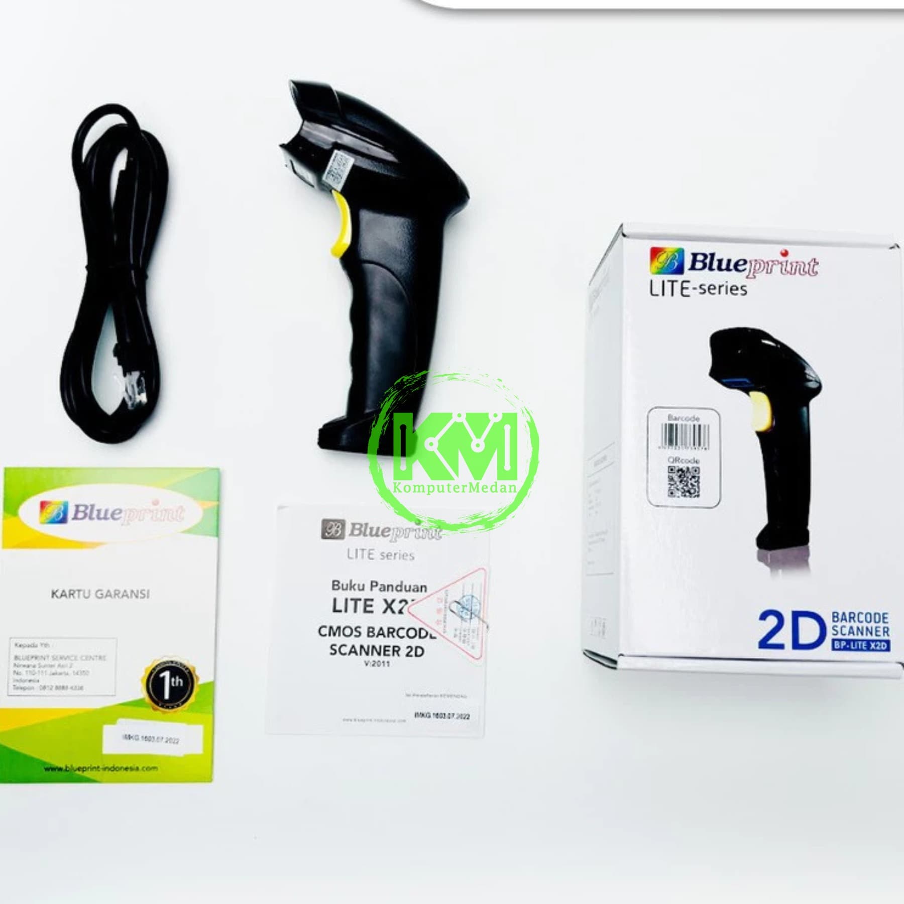 BLUEPRINT BARCODE SCANNER X2D (KABEL TANPA STAND) - Image 5