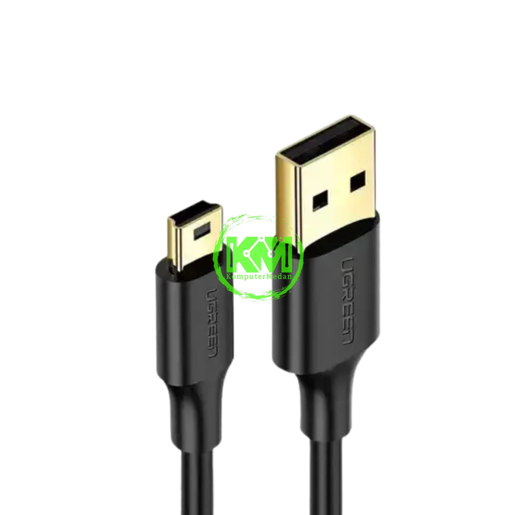 UGREEN USB-A 2.0 MALE TO MINI 5 PIN MALE CABLE 1M - PN 10355