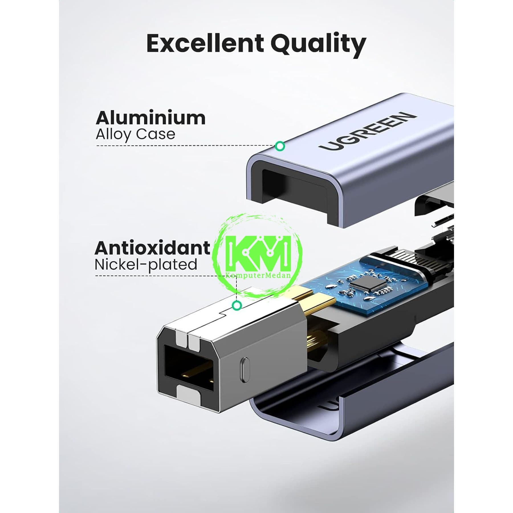 UGREEN CONVERTER C TO USB B 2.0 / 20120 - Image 7