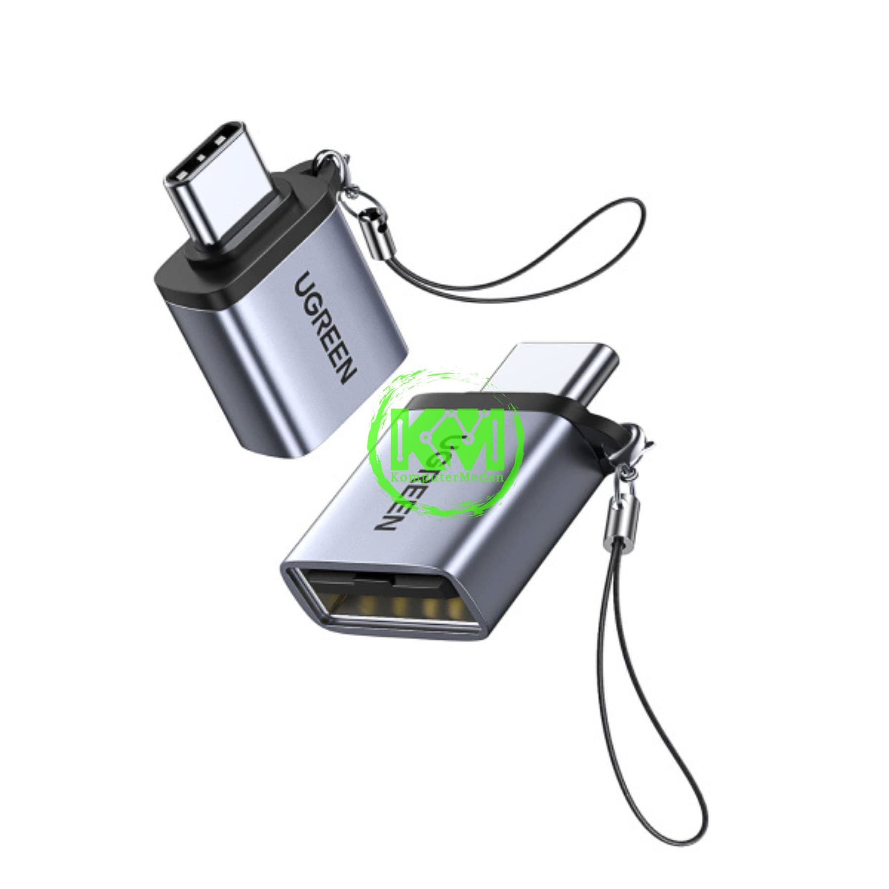 UGREEN CONVERTER C TO USB SPACE GRAY / 50283