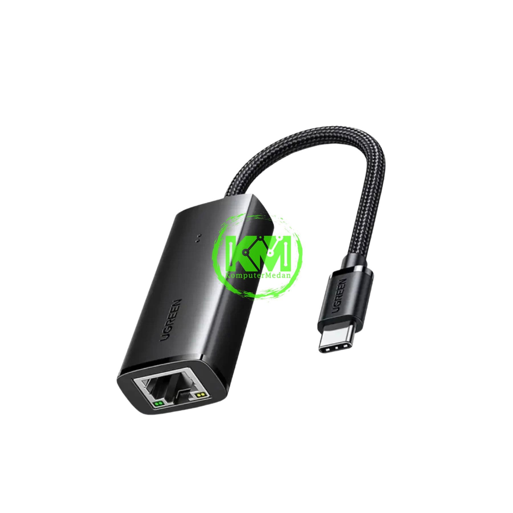 UGREEN ETHERNET ADAPTER USB C BLACK / 15633