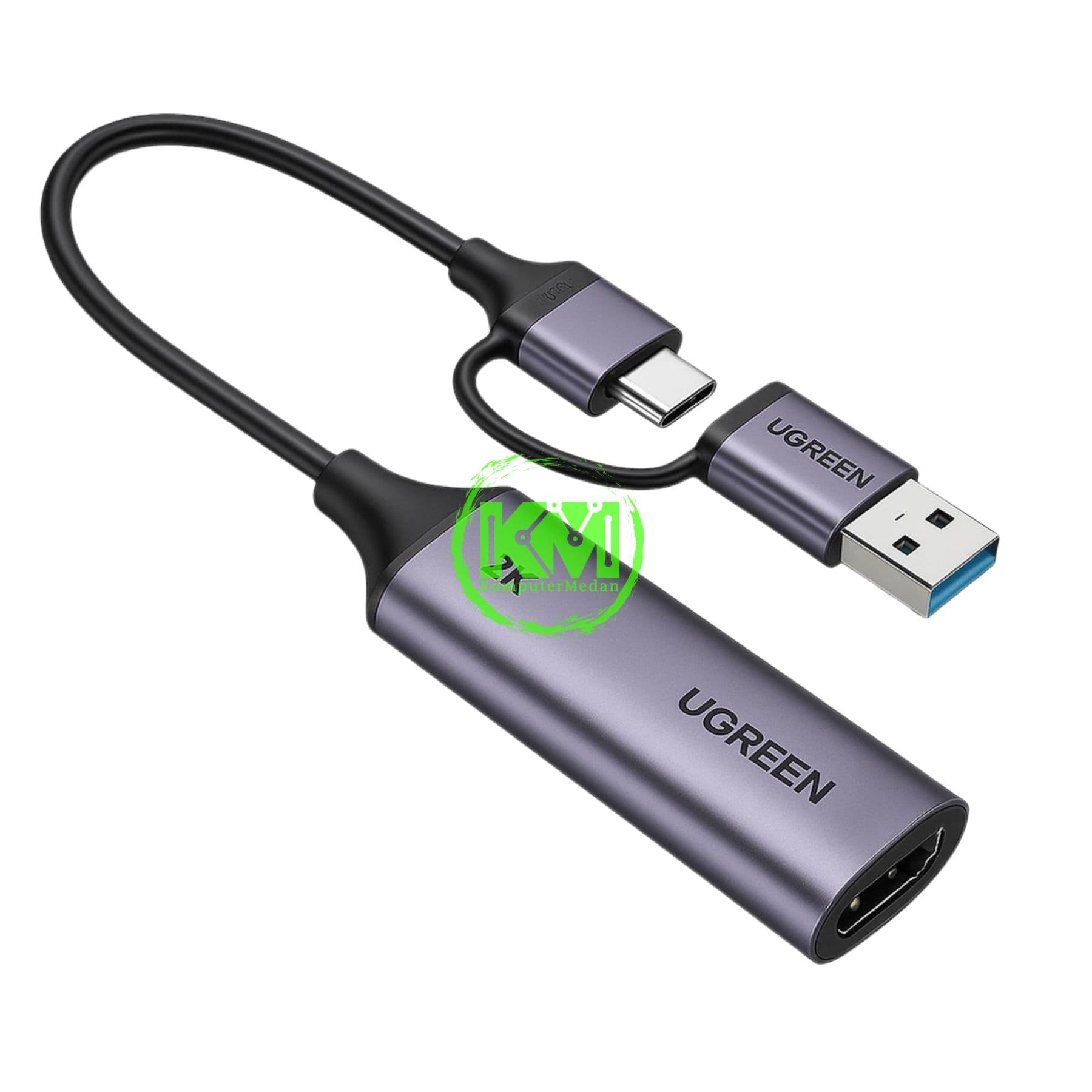 UGREEN HDMI VIDEO CAPTURE CARD 2K @30HZ / 15389