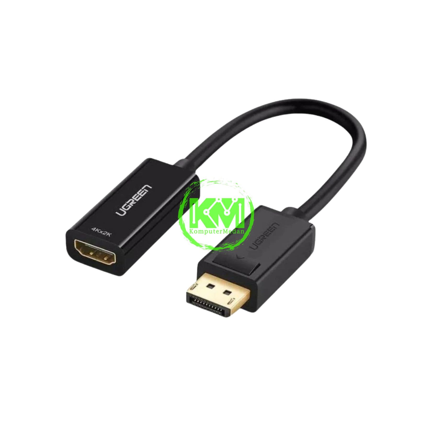 UGREEN DISPLAY PORT (M) TO HDMI (F) CONVERTER 4K*2K@30HZ - MM137 PN 40363 - Image 1