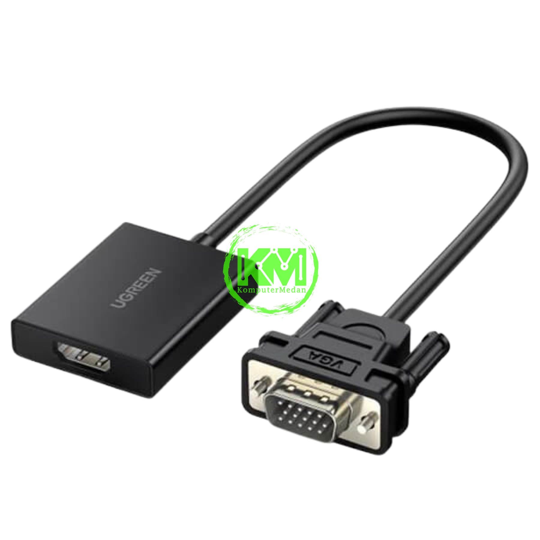 UGREEN CONVERTER VGA TO HDMI (KABEL) / 50945 - Image 3