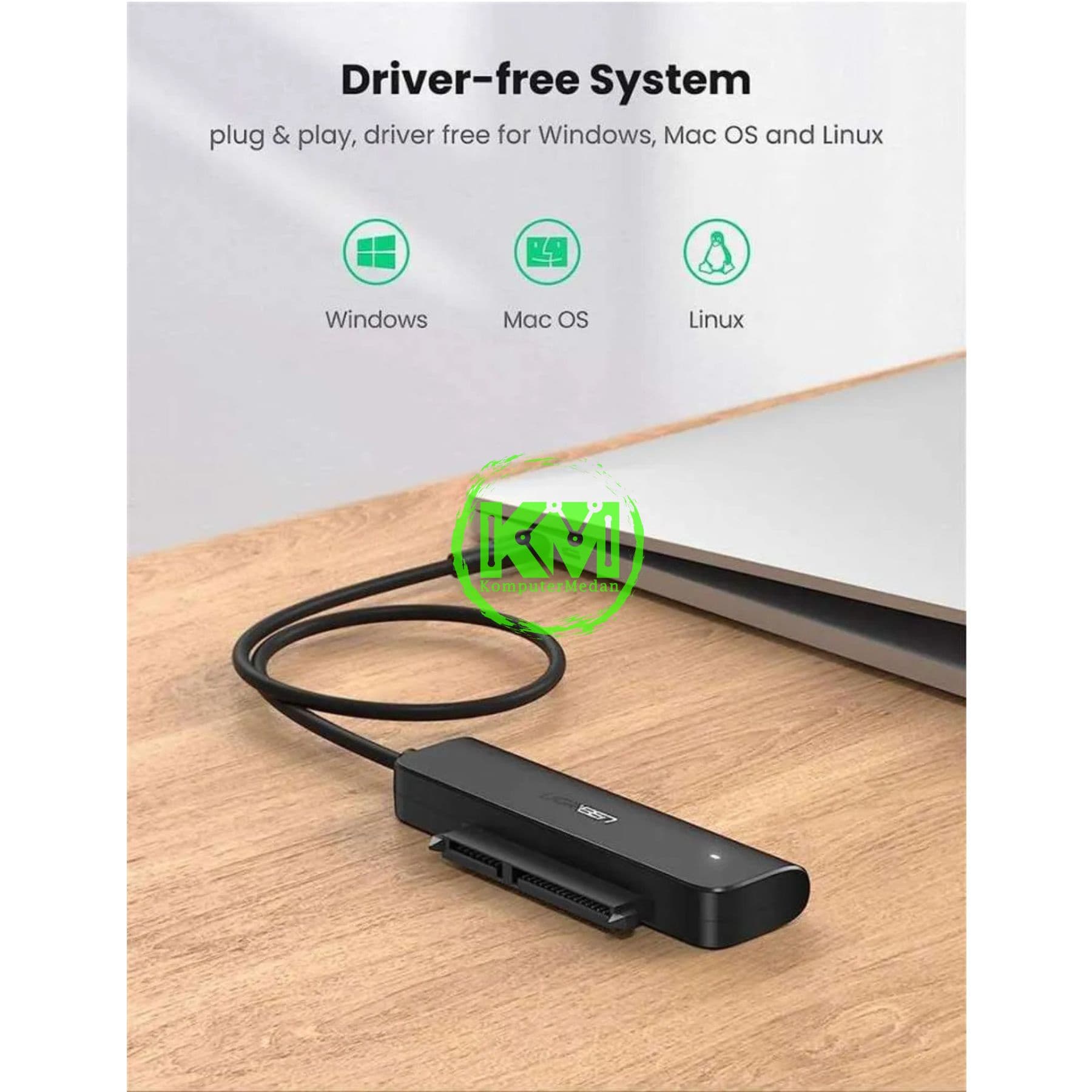 UGREEN CONVERTER TYPE-C TO 2.5INCH SATA 50CM / 70610 - Image 6