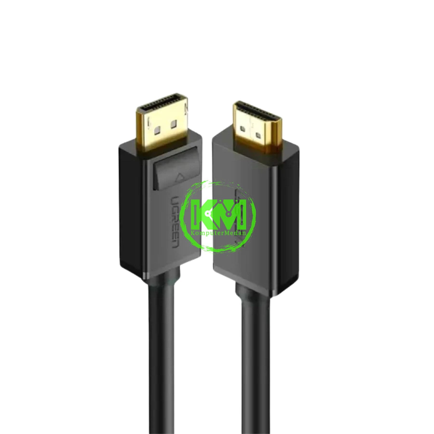 UGREEN DP TO HDMI CABLE 2M BLACK / 10202
