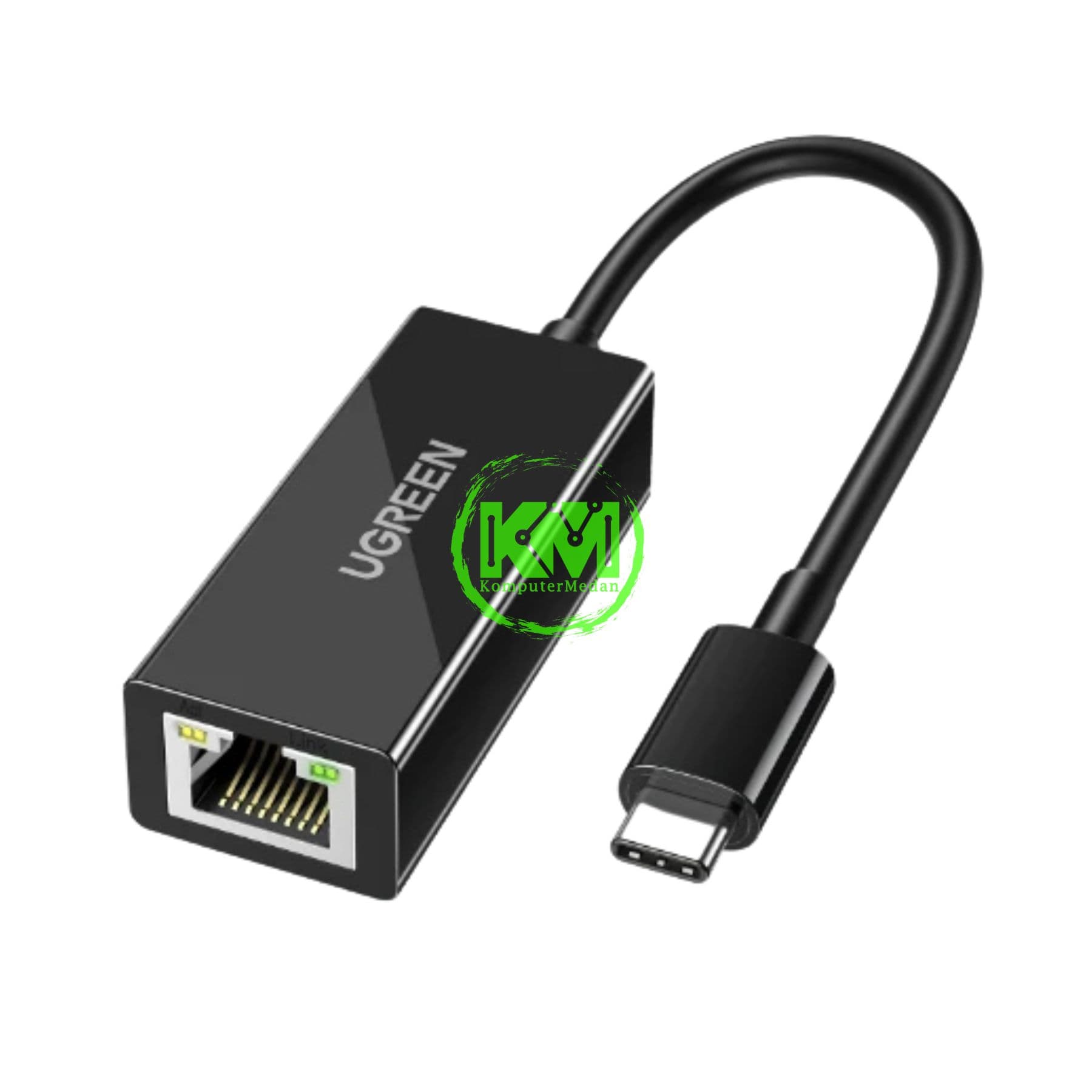 UGREEN ETHERNET ADAPTER TYPE C 1000MBPS BLACK - PN 50307