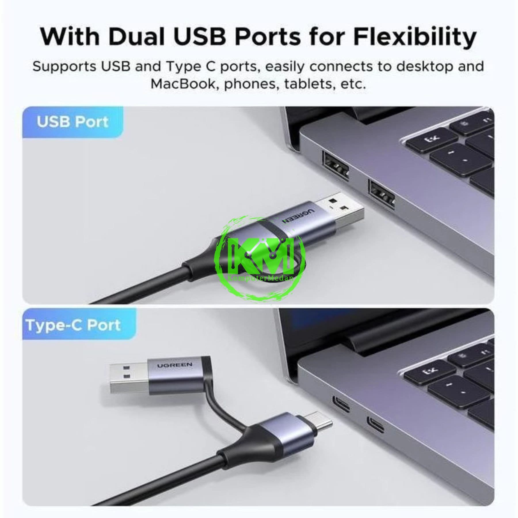 UGREEN HDMI VIDEO CAPTURE CARD 2K @30HZ / 15389 - Image 4