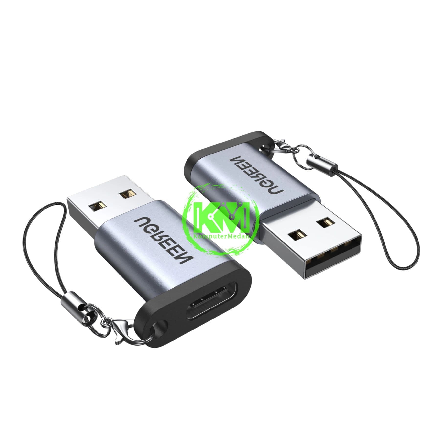 UGREEN CONVERTER USB TO C GRAY / 50533 - Image 2