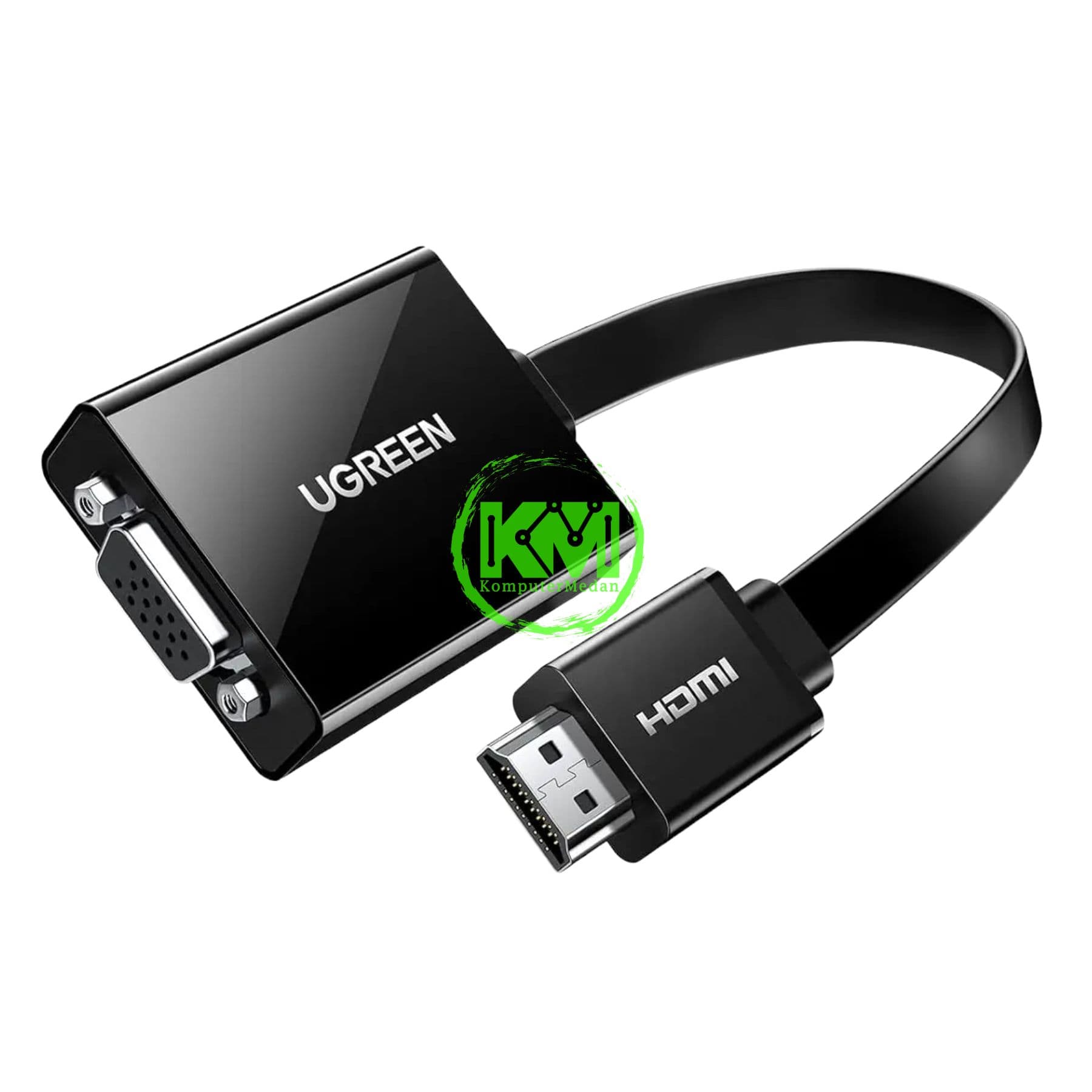 UGREEN CONVERTER HDMI TO VGA BLACK / 40248