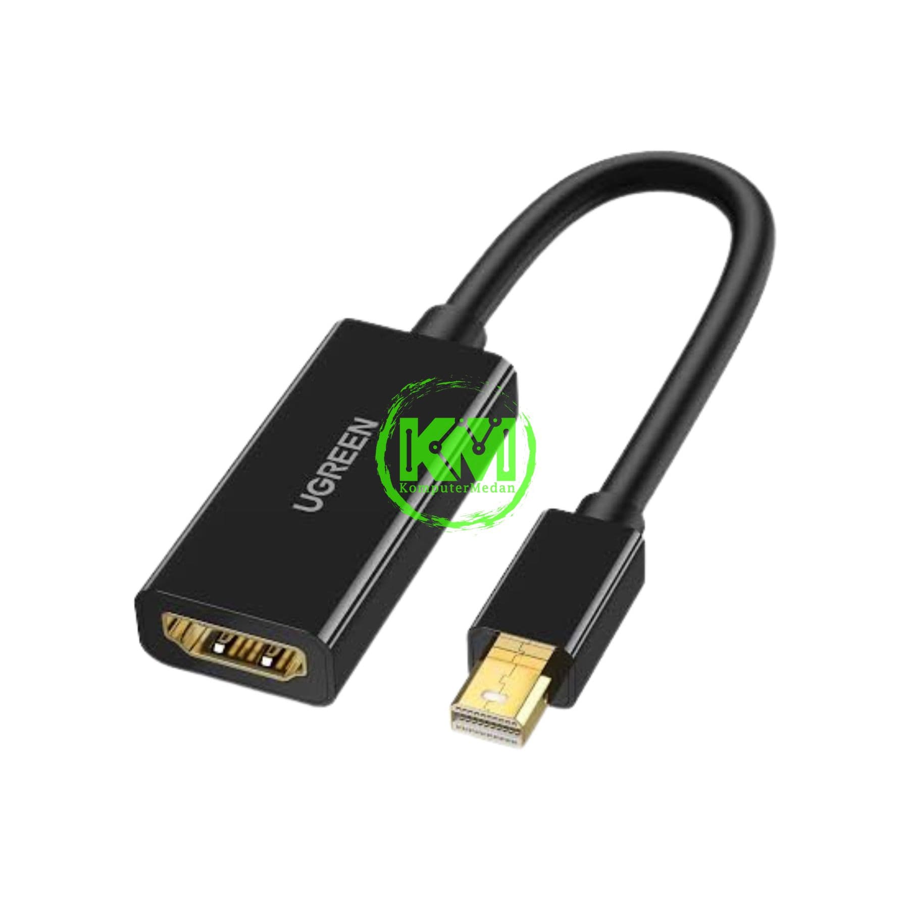 UGREEN MINI DISPLAY PORT (M) TO HDMI (F) CONVERTER 4K - MD112 PN 40360 - Image 2