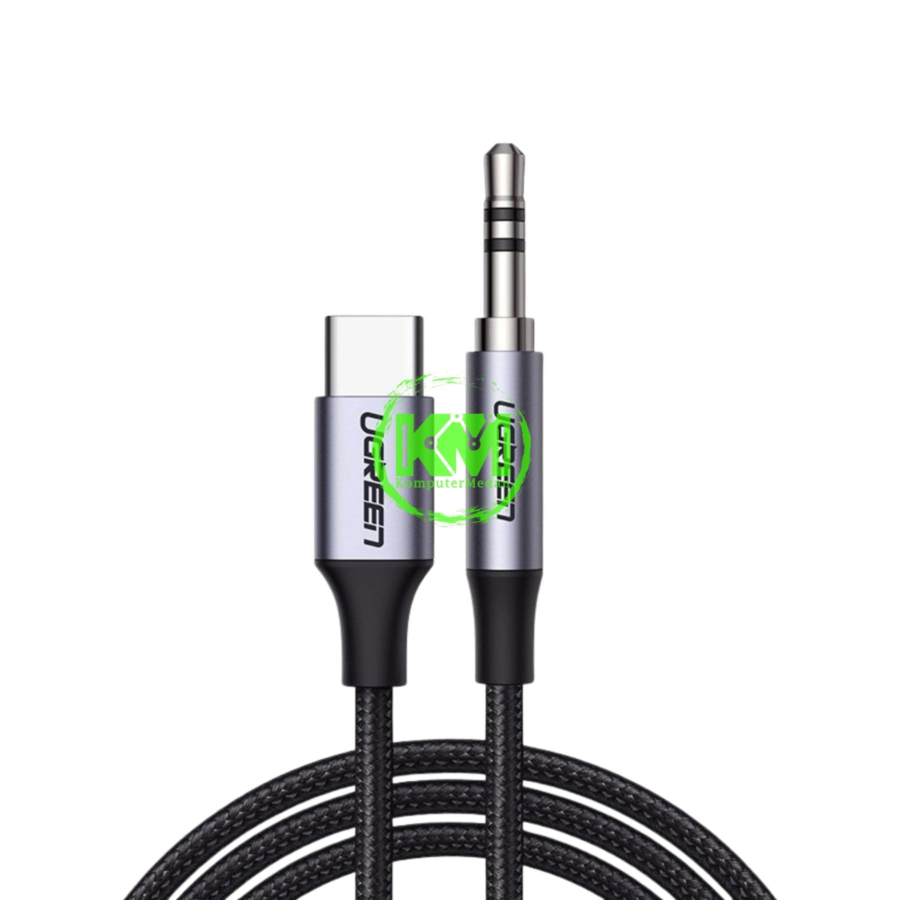 UGREEN CABLE USB-C TO 3.5MM MALE AUDIO 1M / 20192