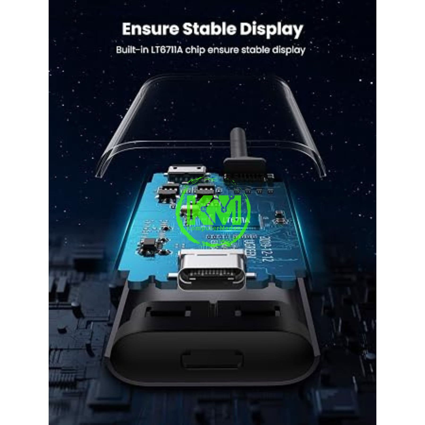 UGREEN CONVERTER HDMI TO USB C ADAPTER - PN 70693 - Image 3