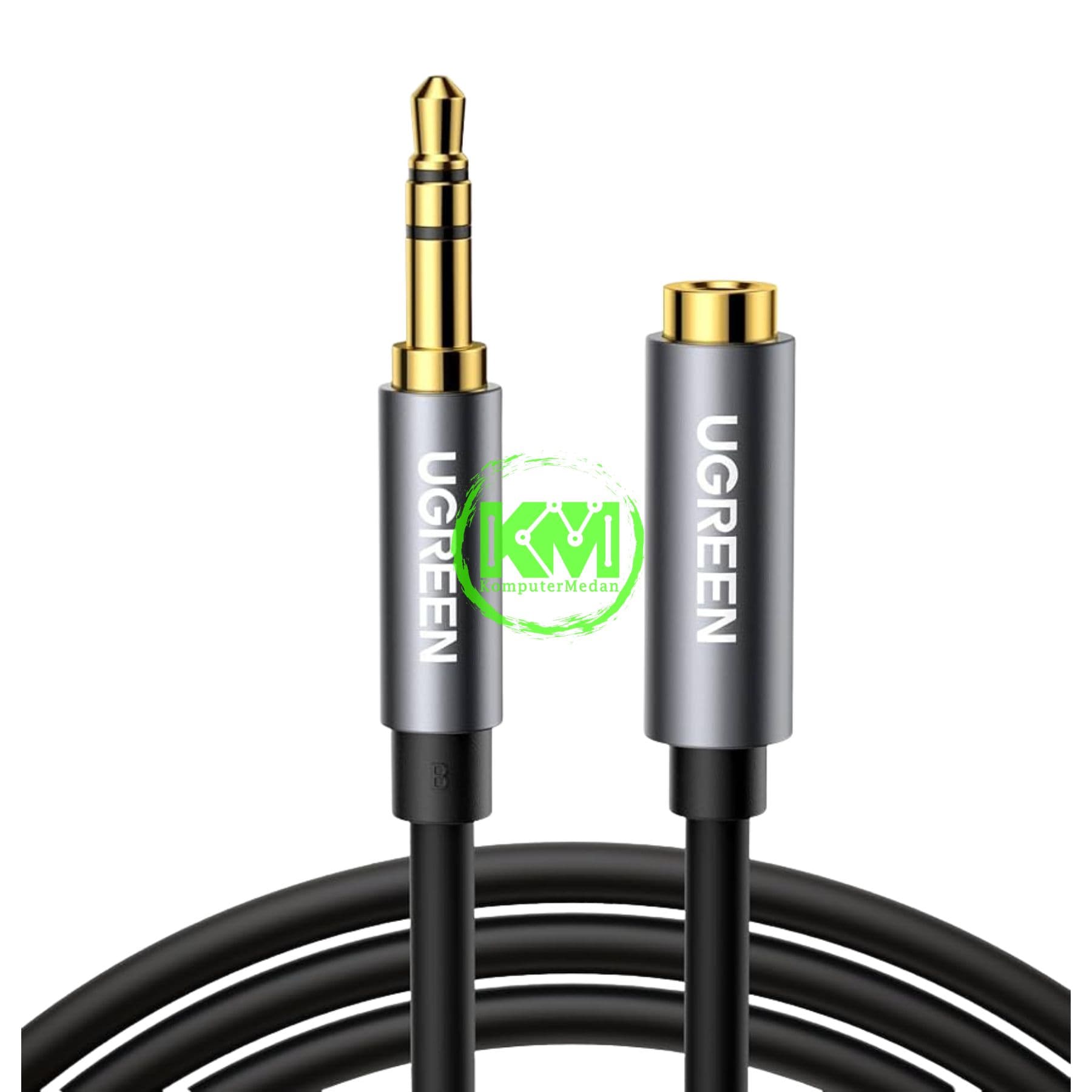 UGREEN CABLE AUDIO 3.5MM TO EXTENSION 5M BLACK / 10538
