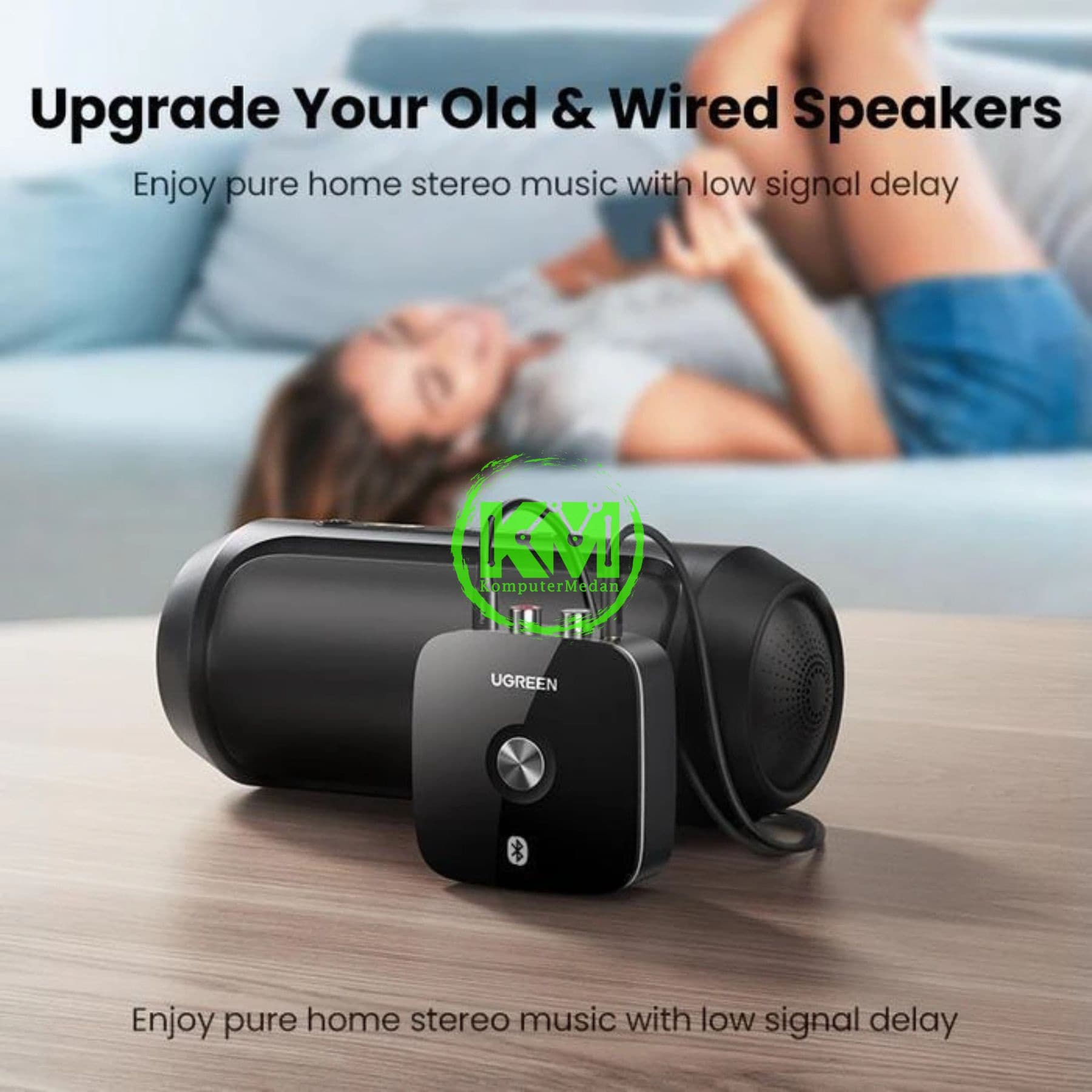 UGREEN WIRELESS BLUETOOTH AUDIO RECEIVER 5.1 / 40759P (Type C) - Image 5