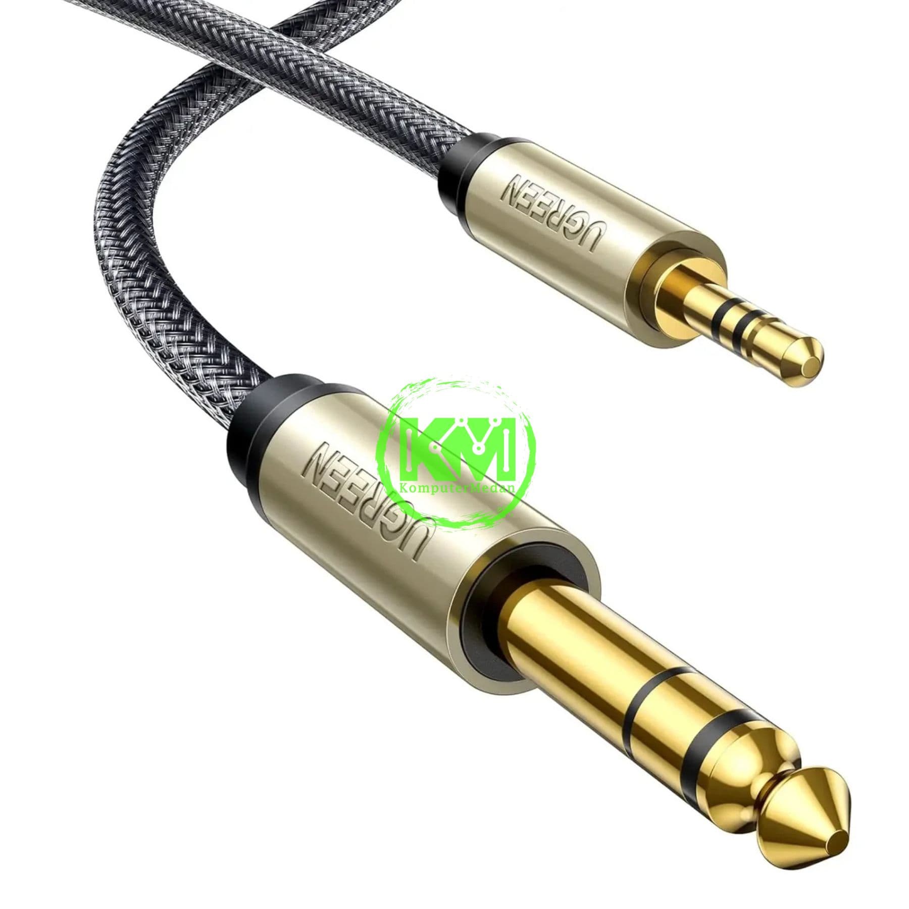 UGREEN CABLE AUDIO 3.5MM TO 6.35MM M/M 1M / 10625