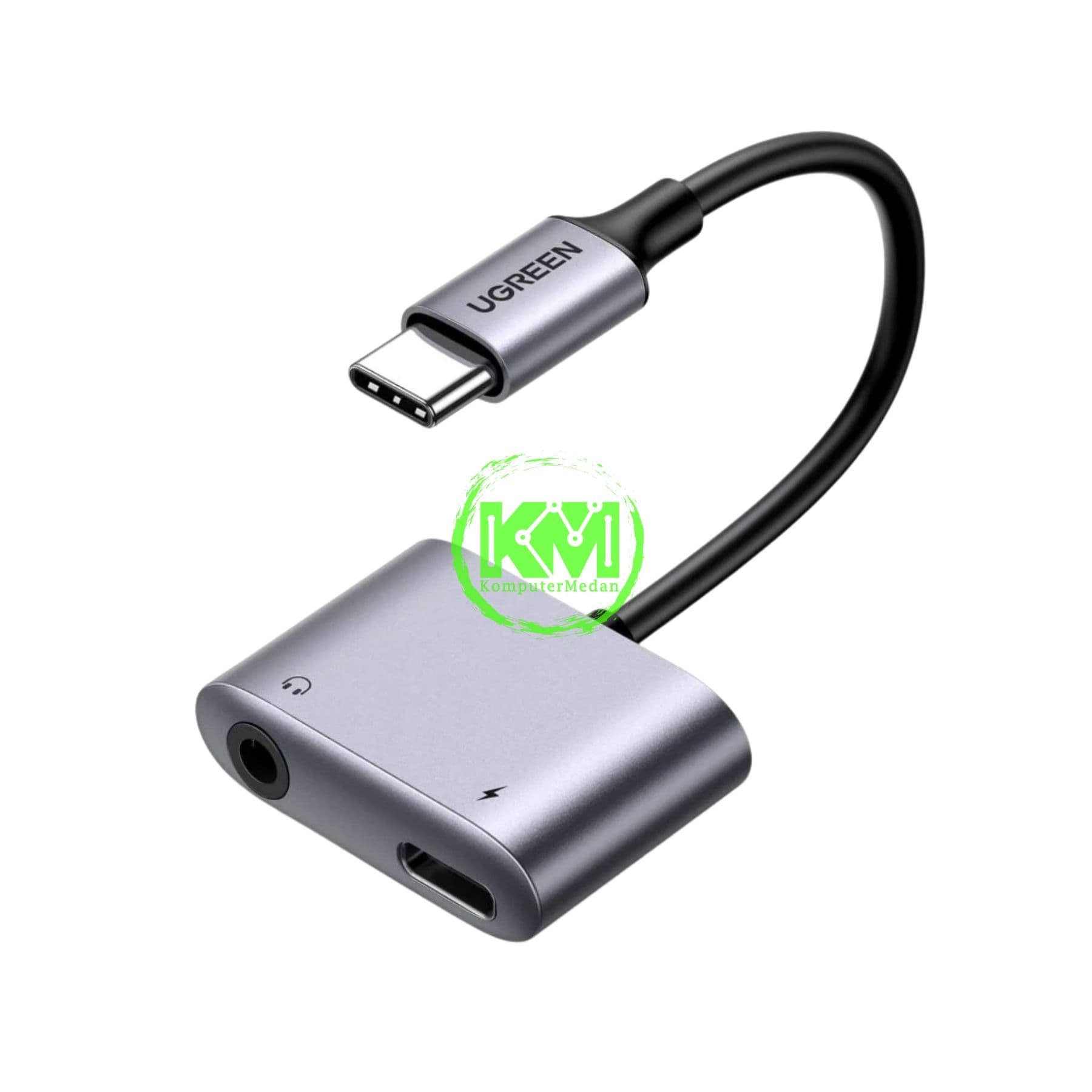 UGREEN USB-C TO 3.5MM + PD (30W) 2IN1 AUDIO CONVERTER (DAC) - CM231 PN 60164 - Image 2