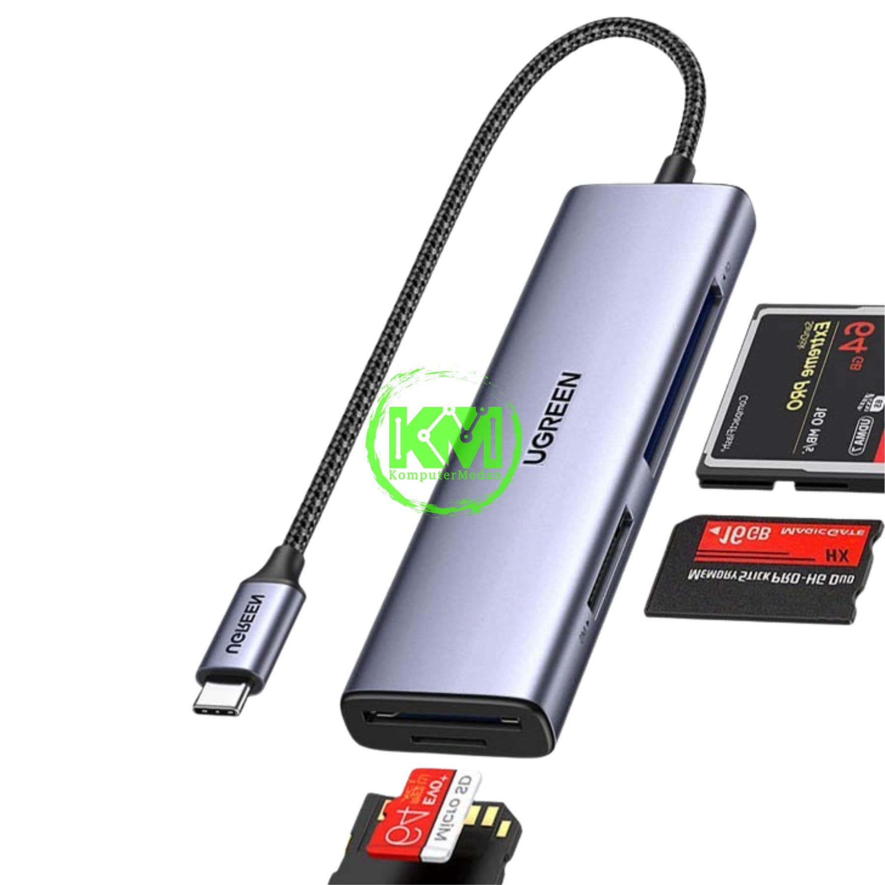 UGREEN HUB TYPE-C 4 IN 1 / 15307 - Image 2