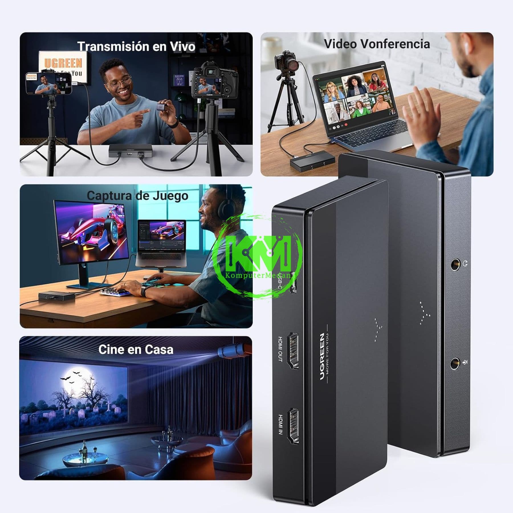 UGREEN VIDEO CAPTURE CARD /15390 - Image 3