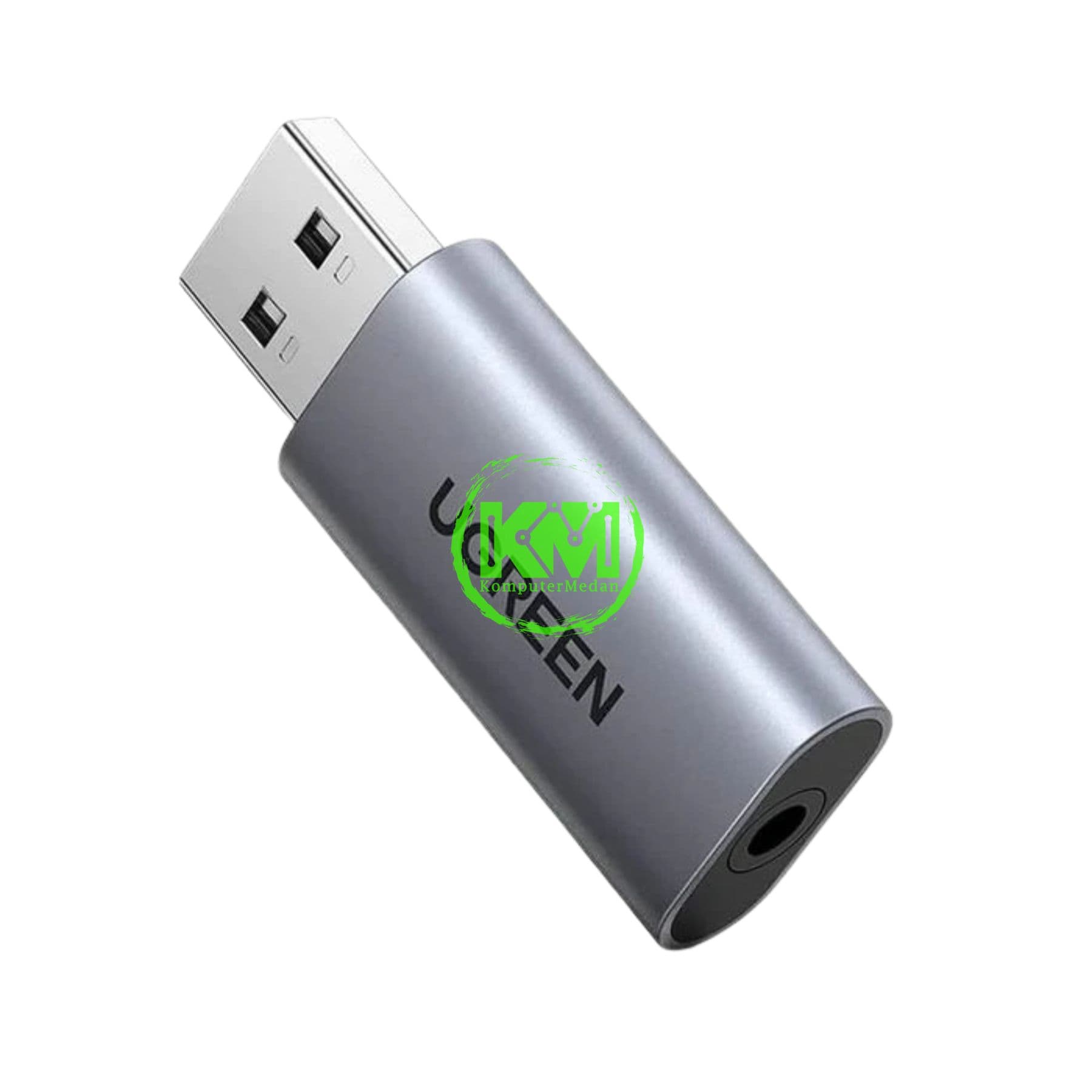UGREEN ADAPTER AUDIO USB 2.0 TO 3.5MM / 80864 - Image 2