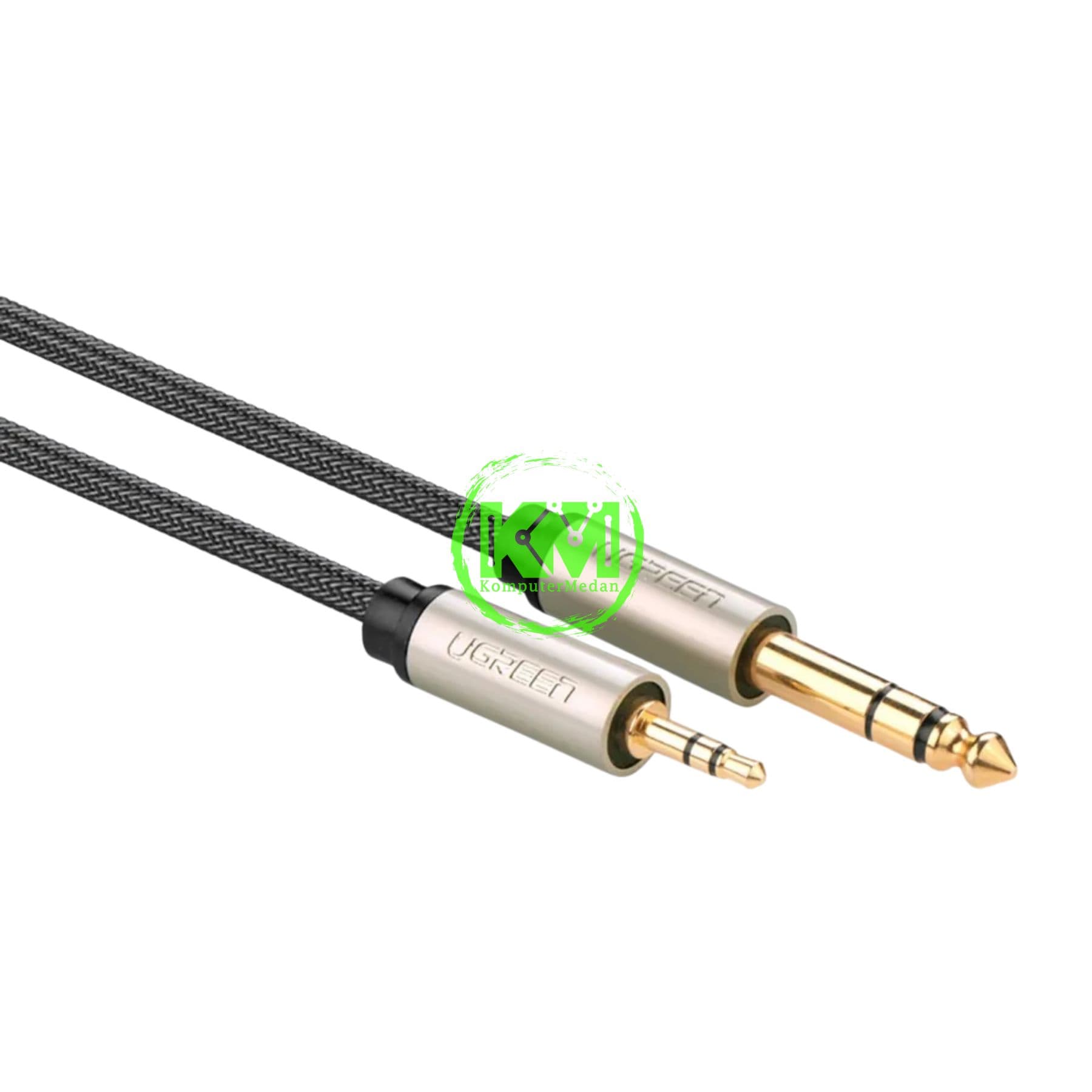 UGREEN CABLE AUDIO 3.5MM TO 6.35MM M/M 1M / 10625 - Image 2