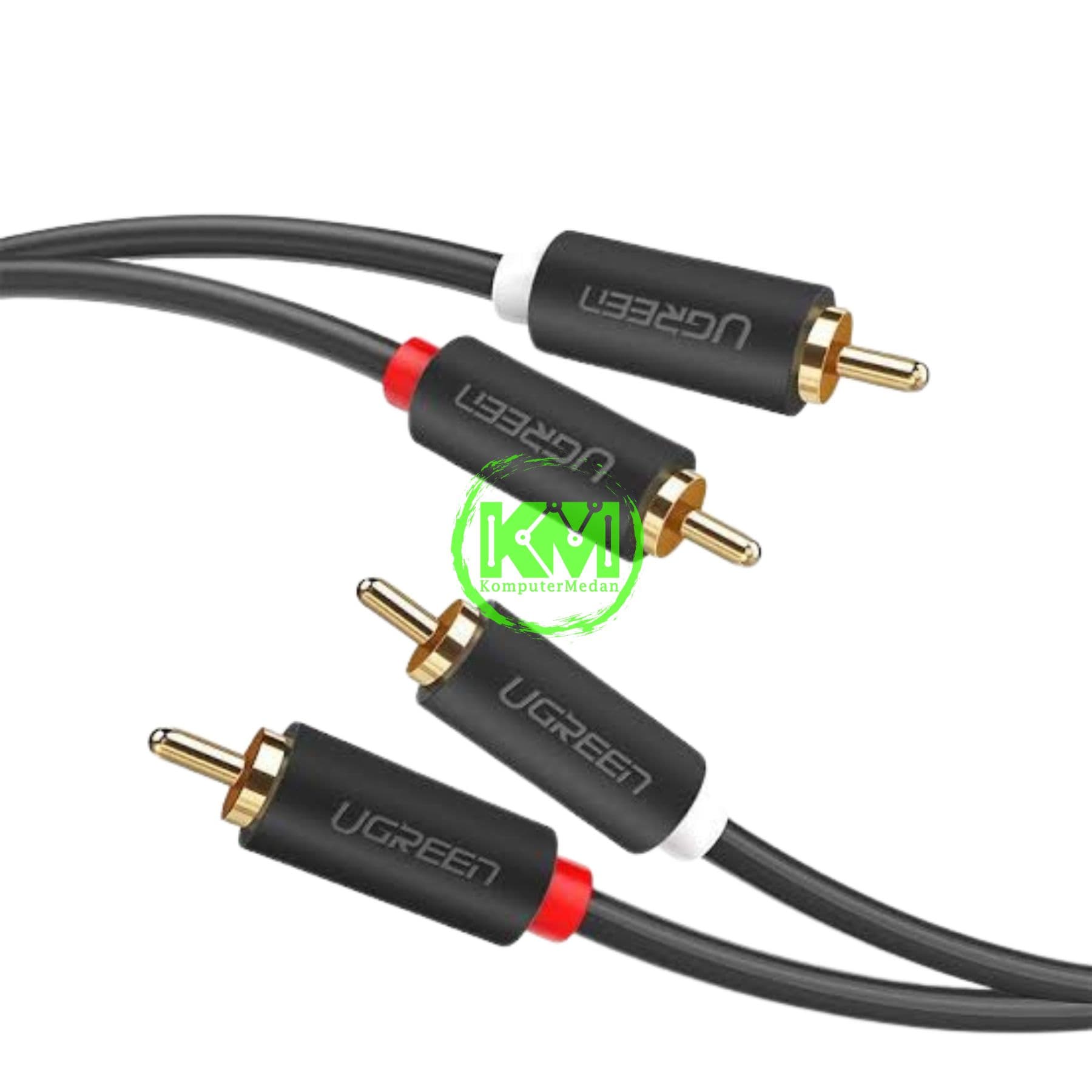 UGREEN CABLE AUDIO DUAL RCA M/M 1M / 30747 - Image 1