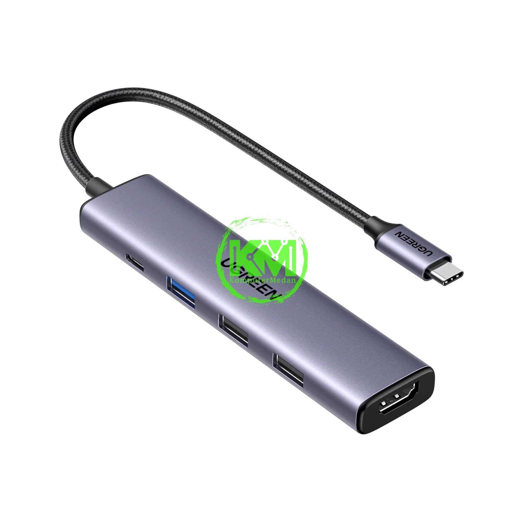 UGREEN HUB TYPE-C 5 IN 1 / 15495 - Image 2