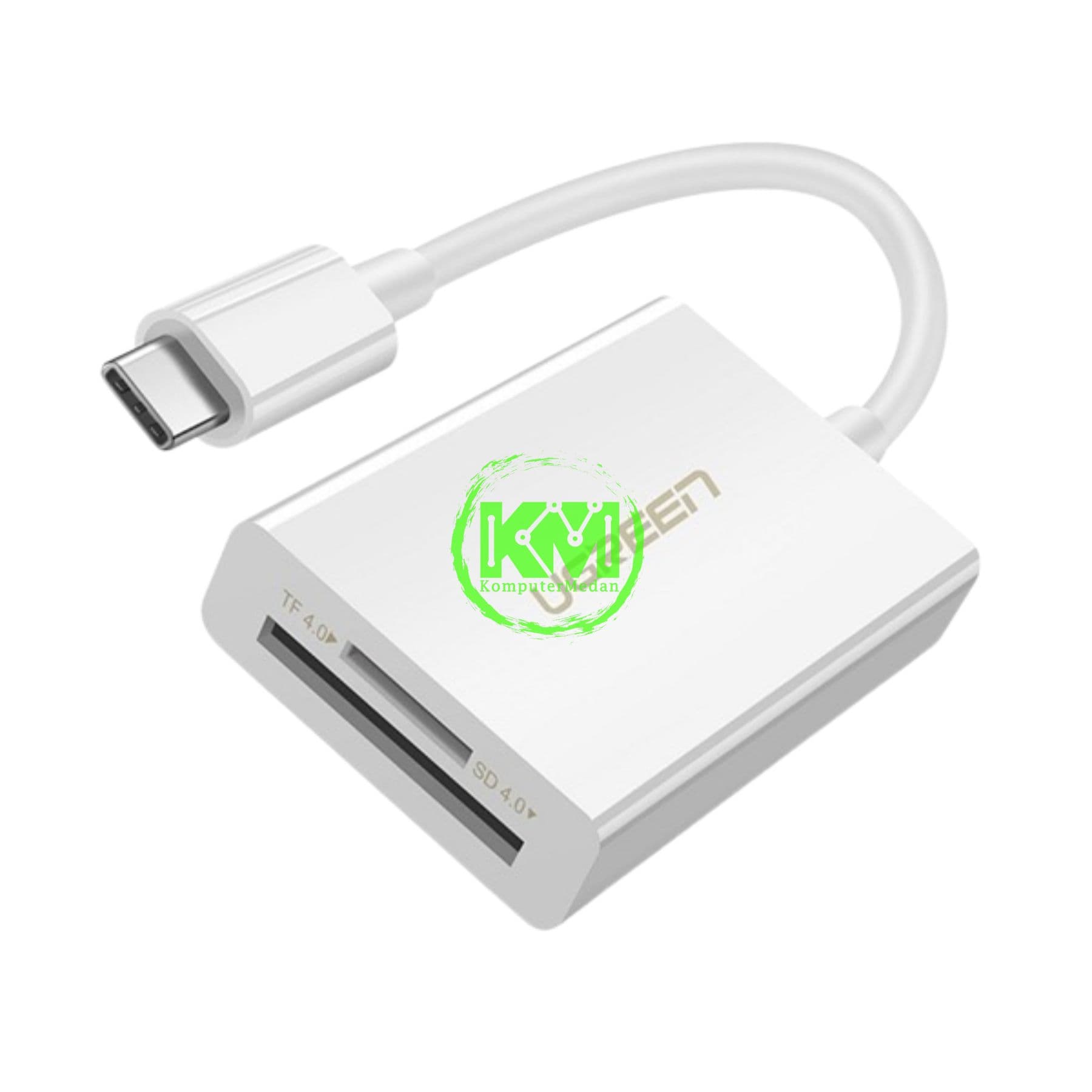 UGREEN CARD READER TYPE C TO TF / SD CARD - PN 40864 - Image 1