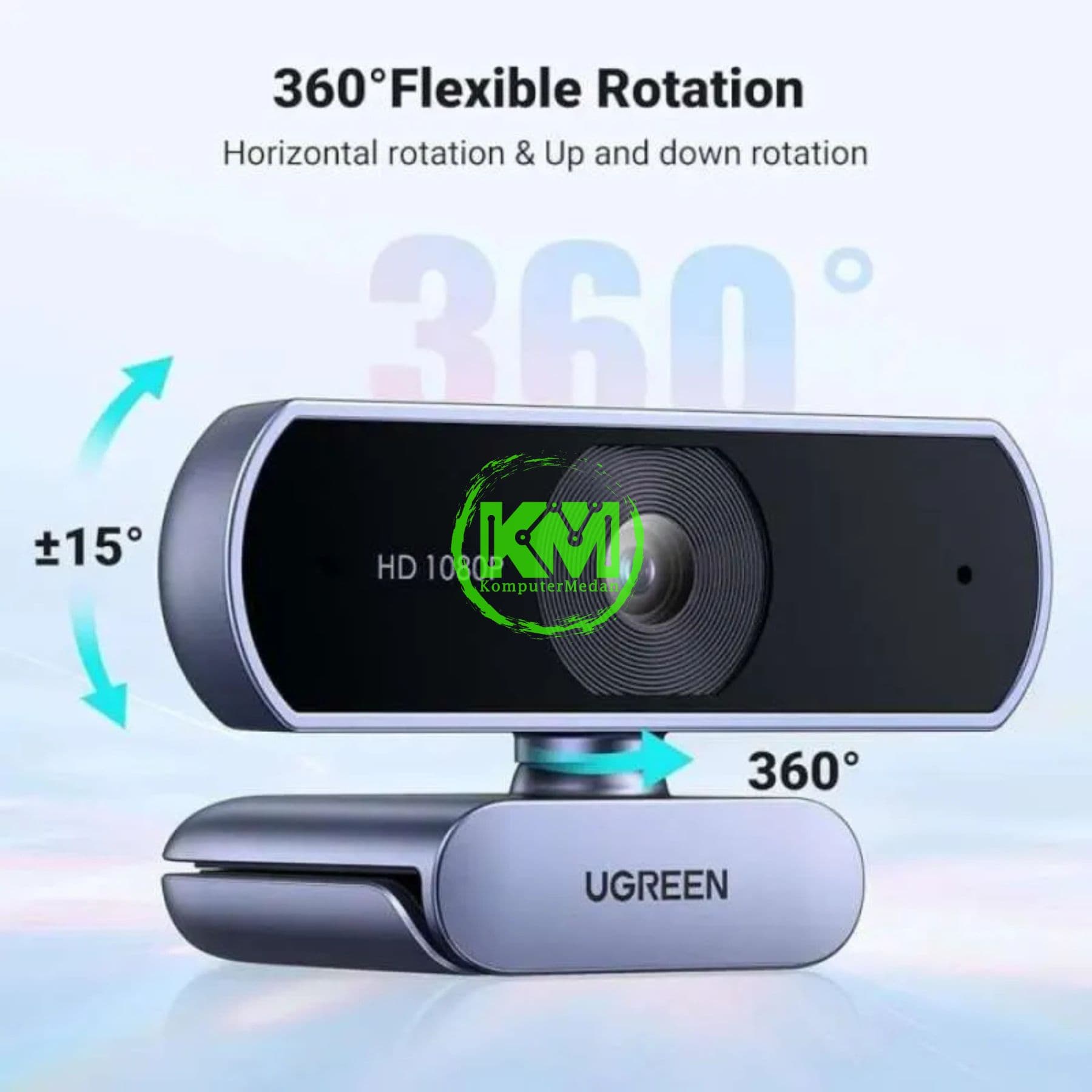 UGREEN WEBCAM CAMERA 1080P / 15728 - Image 4