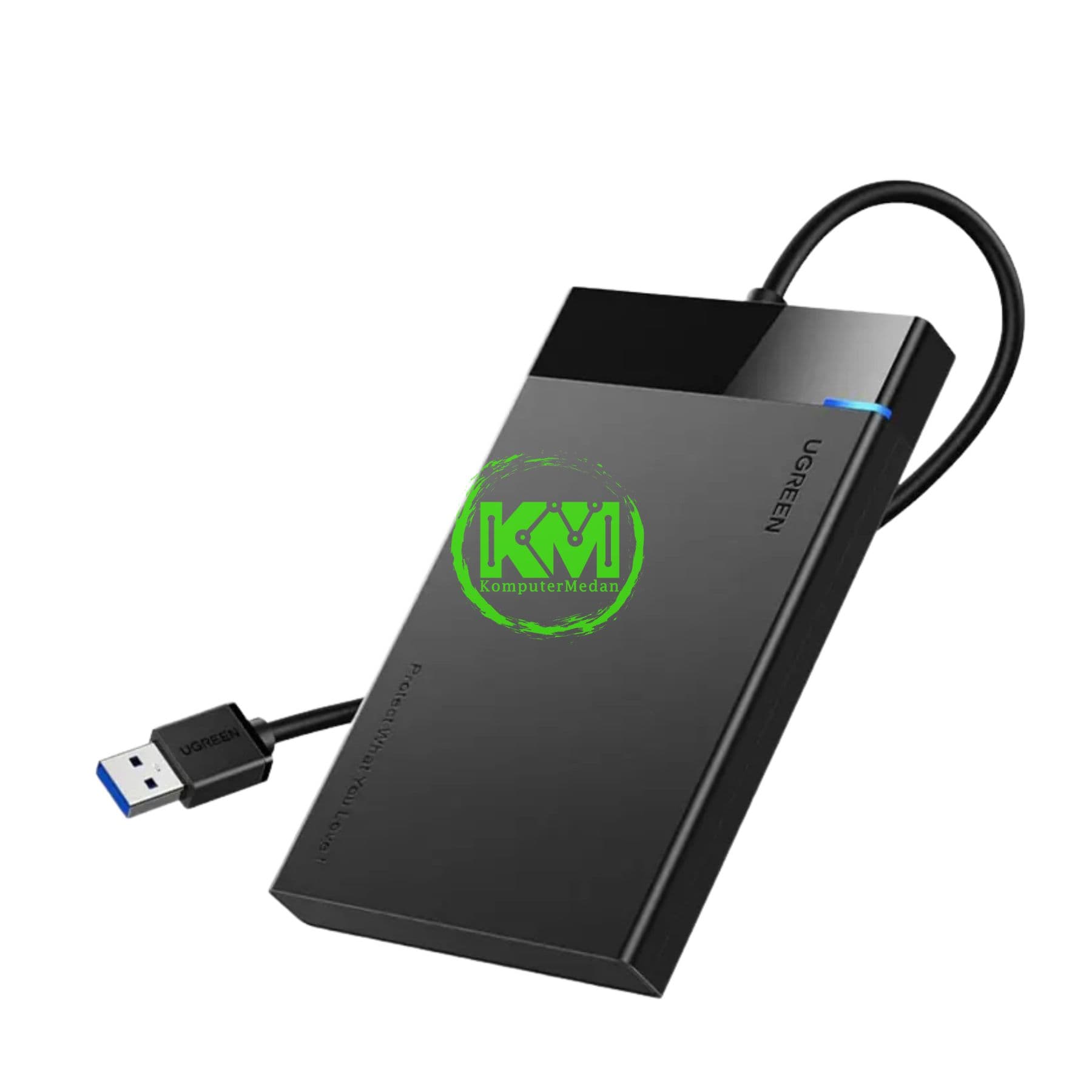 UGREEN HARD DRIVE ENCLOSURE 2.5 INCH USB CABLE / 30847