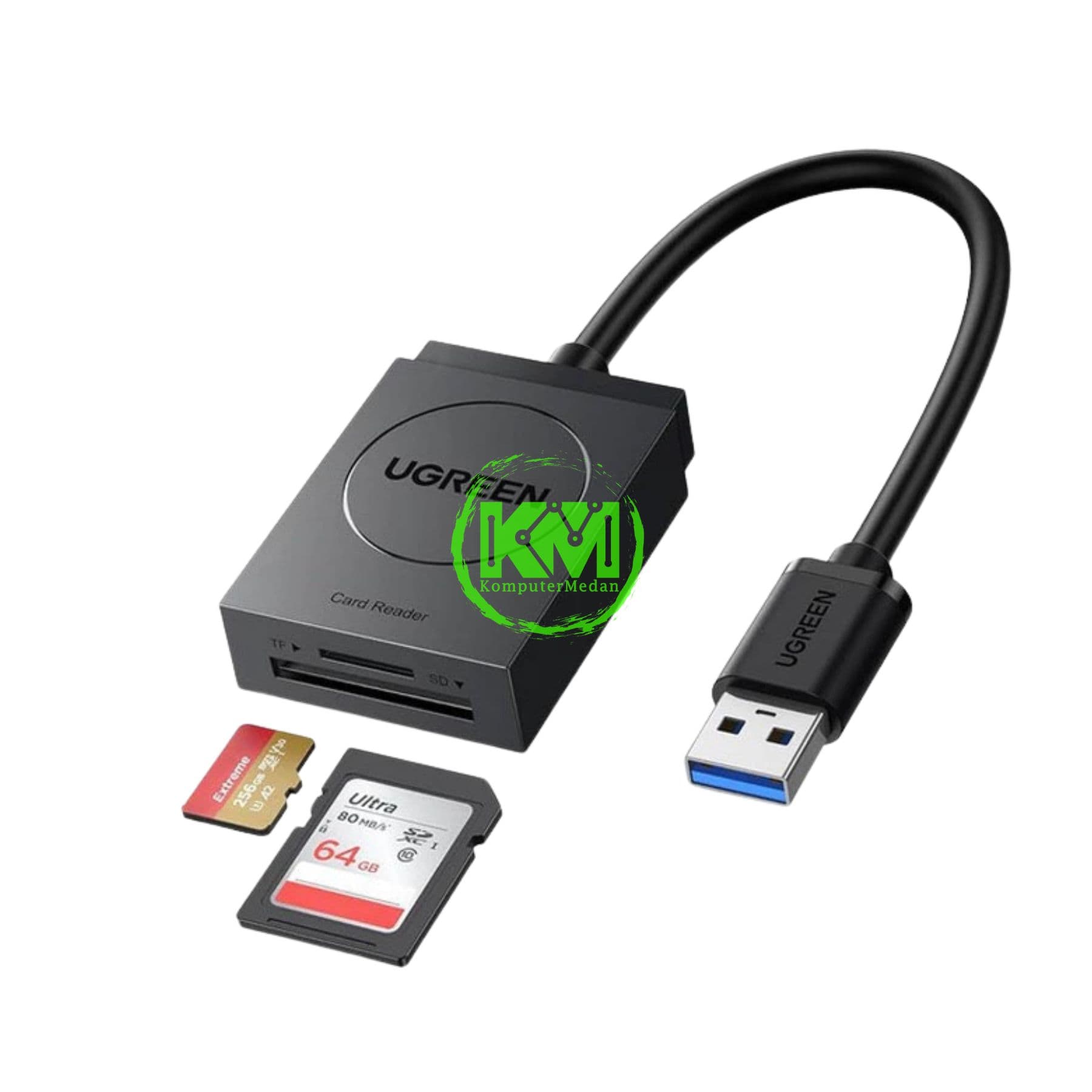UGREEN CARD READER USB 3.0 TF + SD - PN 20250