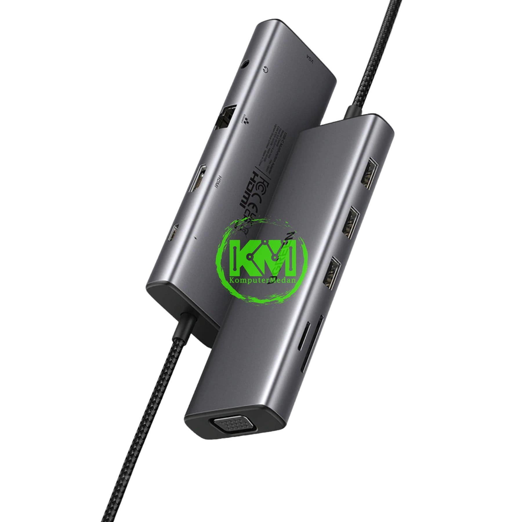 UGREEN HUB TYPE C 10IN1 LITE GREY - PN 15601 - Image 3