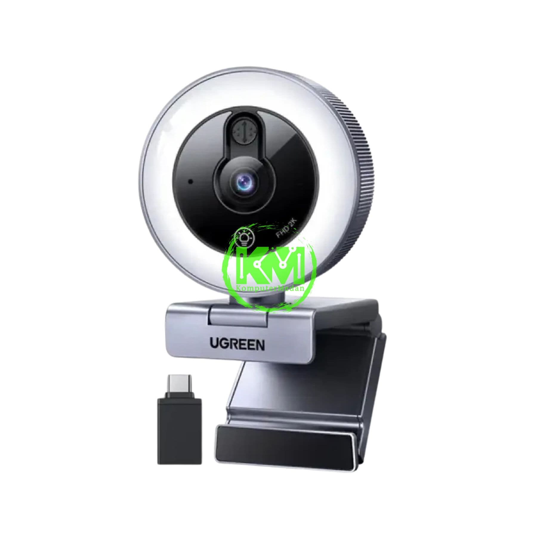 UGREEN WEBCAM 4-LEVEL RING LIGHT 2K / 65857