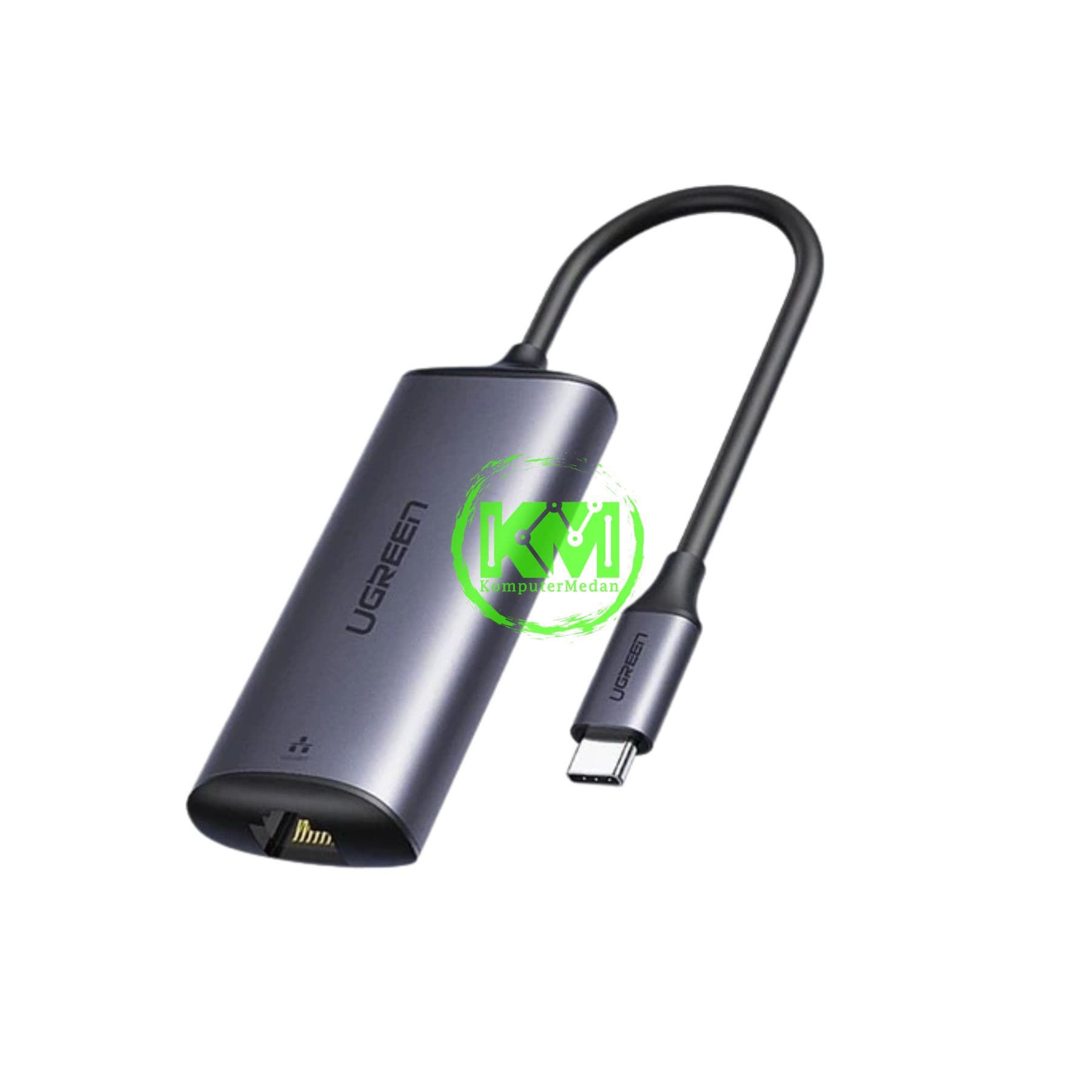UGREEN ADAPTER C TO LAN RJ45 2.5G SPACE GREY - PN 70446