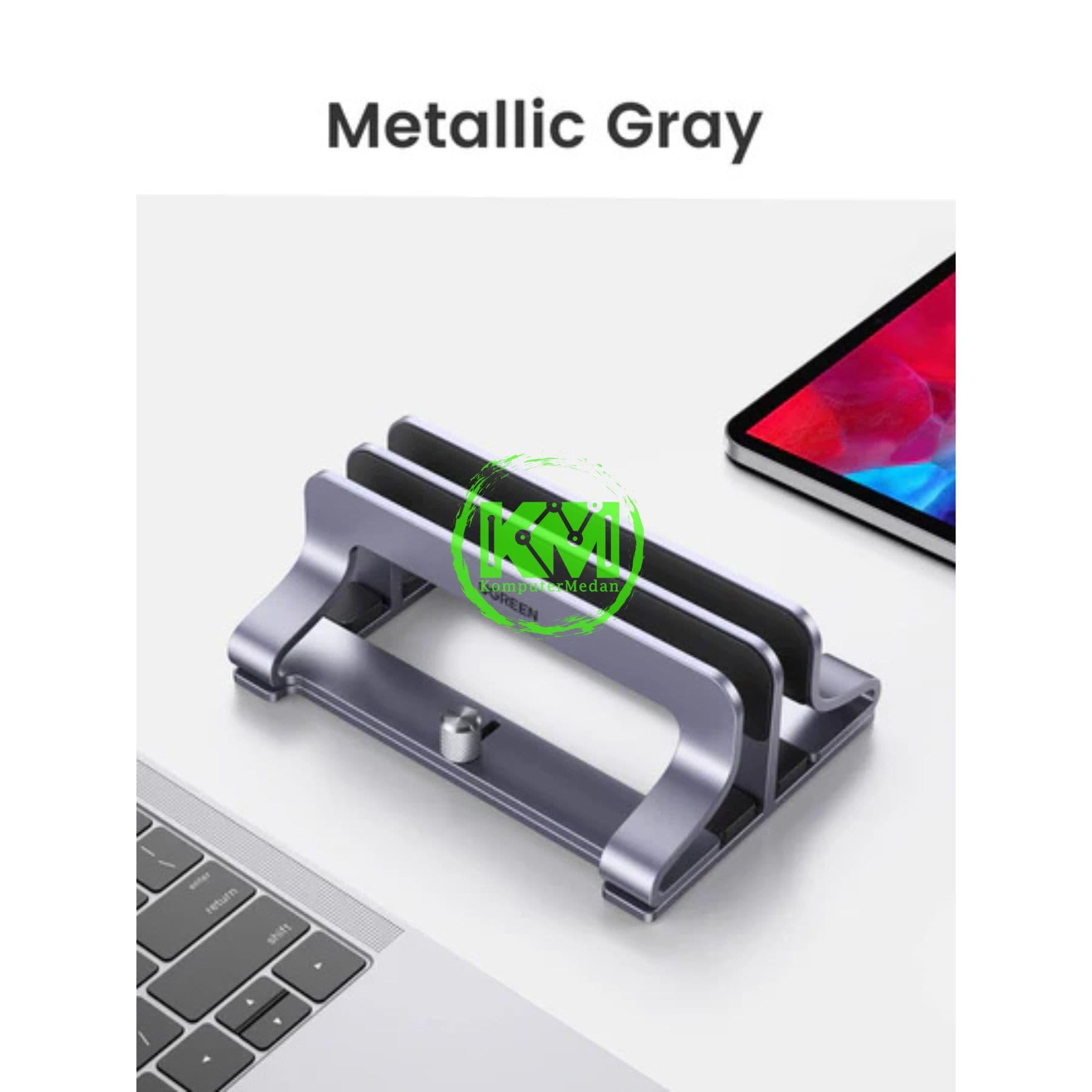 UGREEN LAPTOP VERTICAL STAND HOLDER DUAL SLOT / 60643 - Image 5