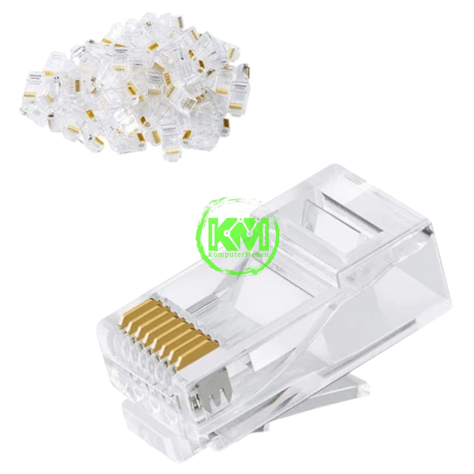 UGREEN RJ45 MODULAR PLUG CAT6 (100 PCS) / 60558 - Image 1