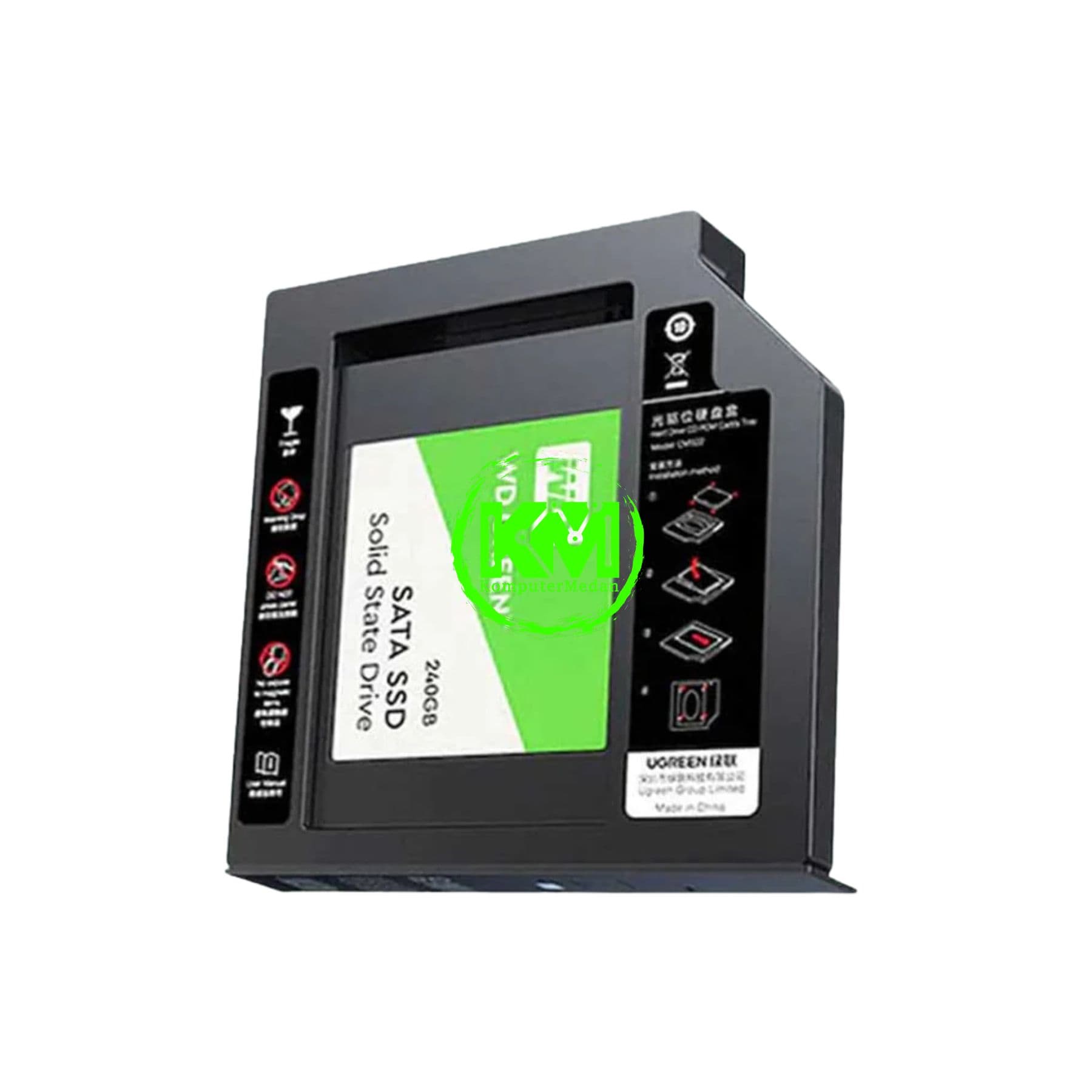 UGREEN SATA HDD CADDY 9.5MM / 70657
